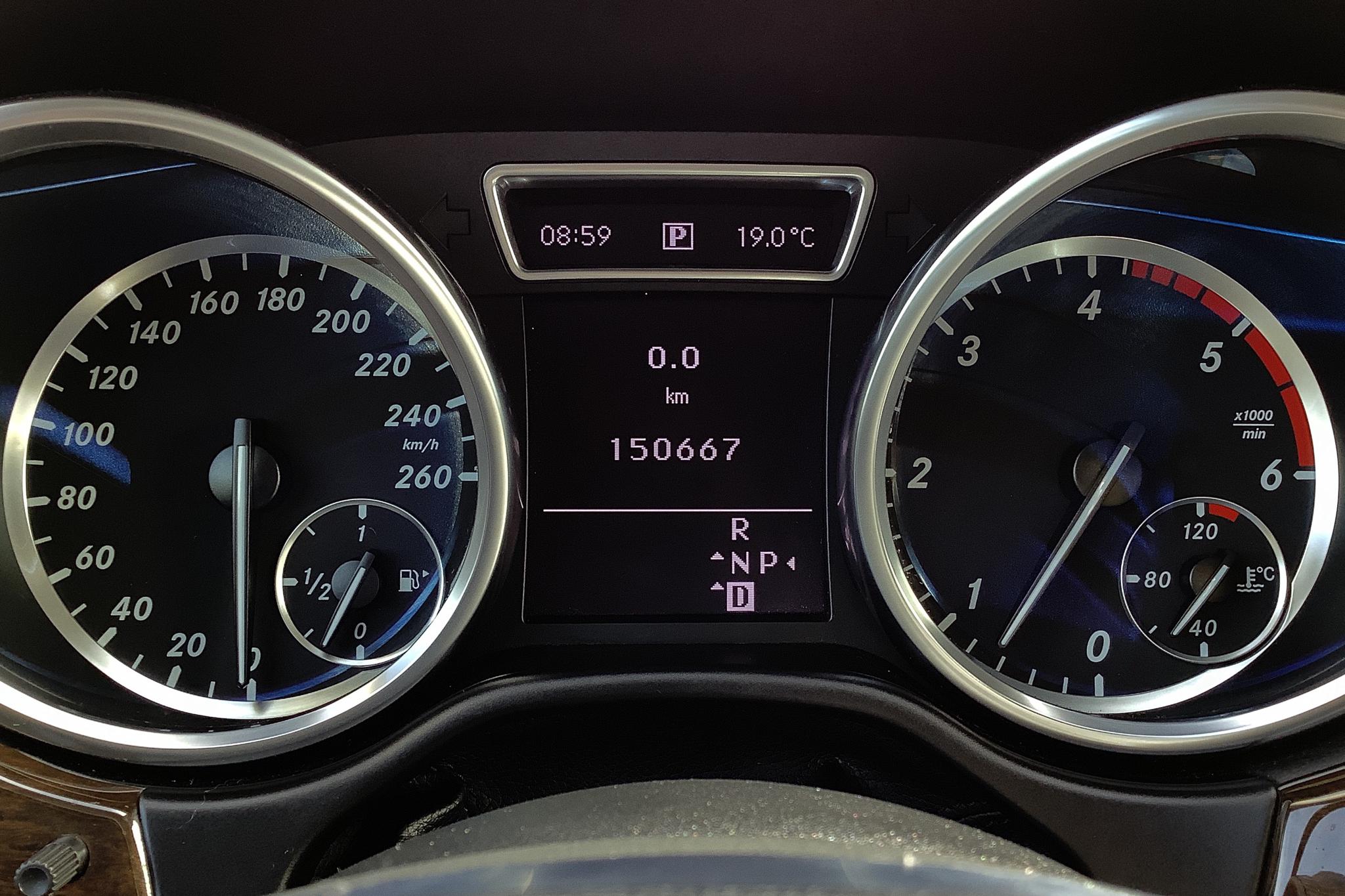 Mercedes ML 350 CDI BlueTEC W166 (258hk) - 150 670 km - Automatic - black - 2012