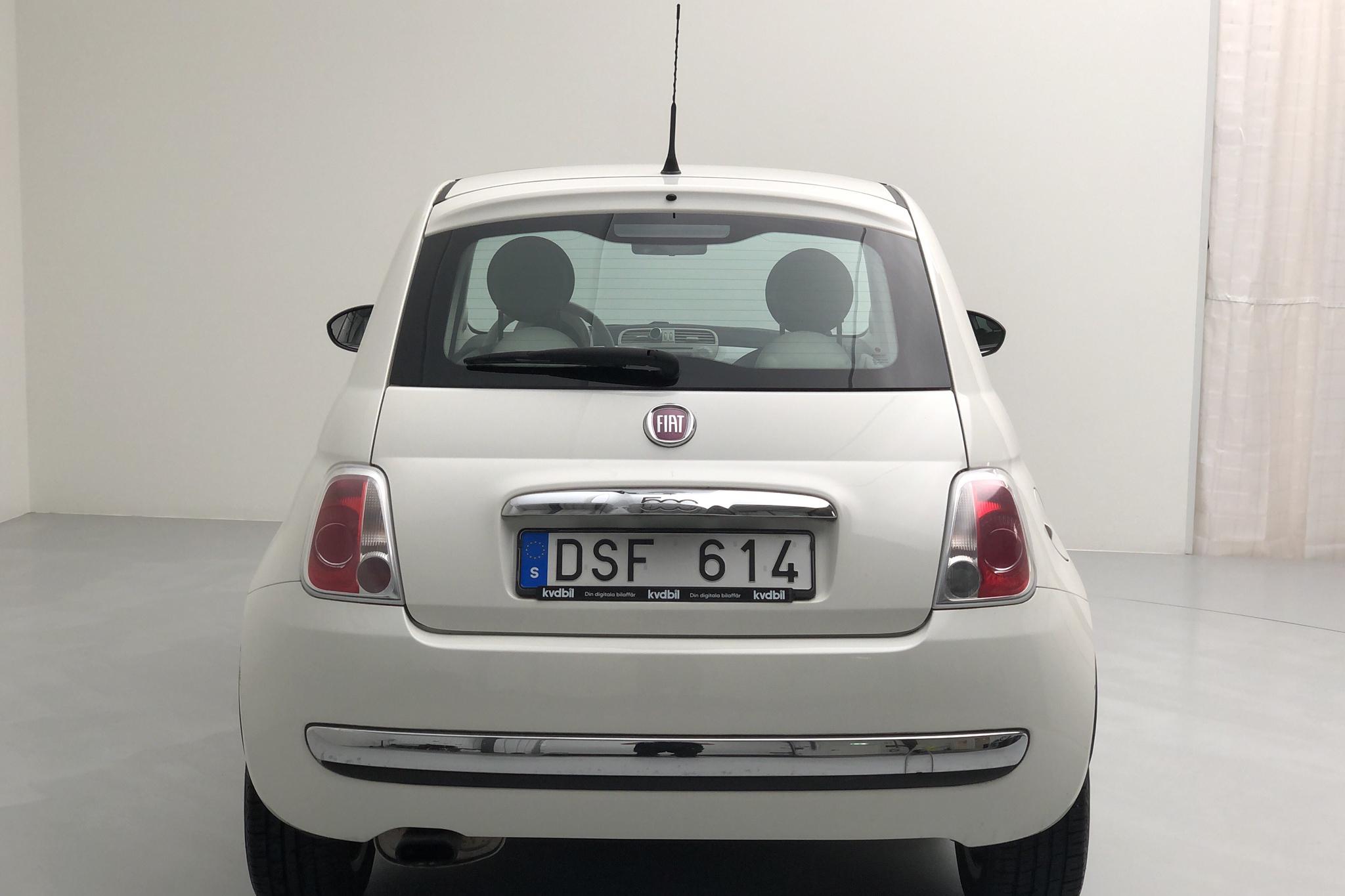 Fiat 500 1.2 (69hk) - 96 190 km - Manual - white - 2010