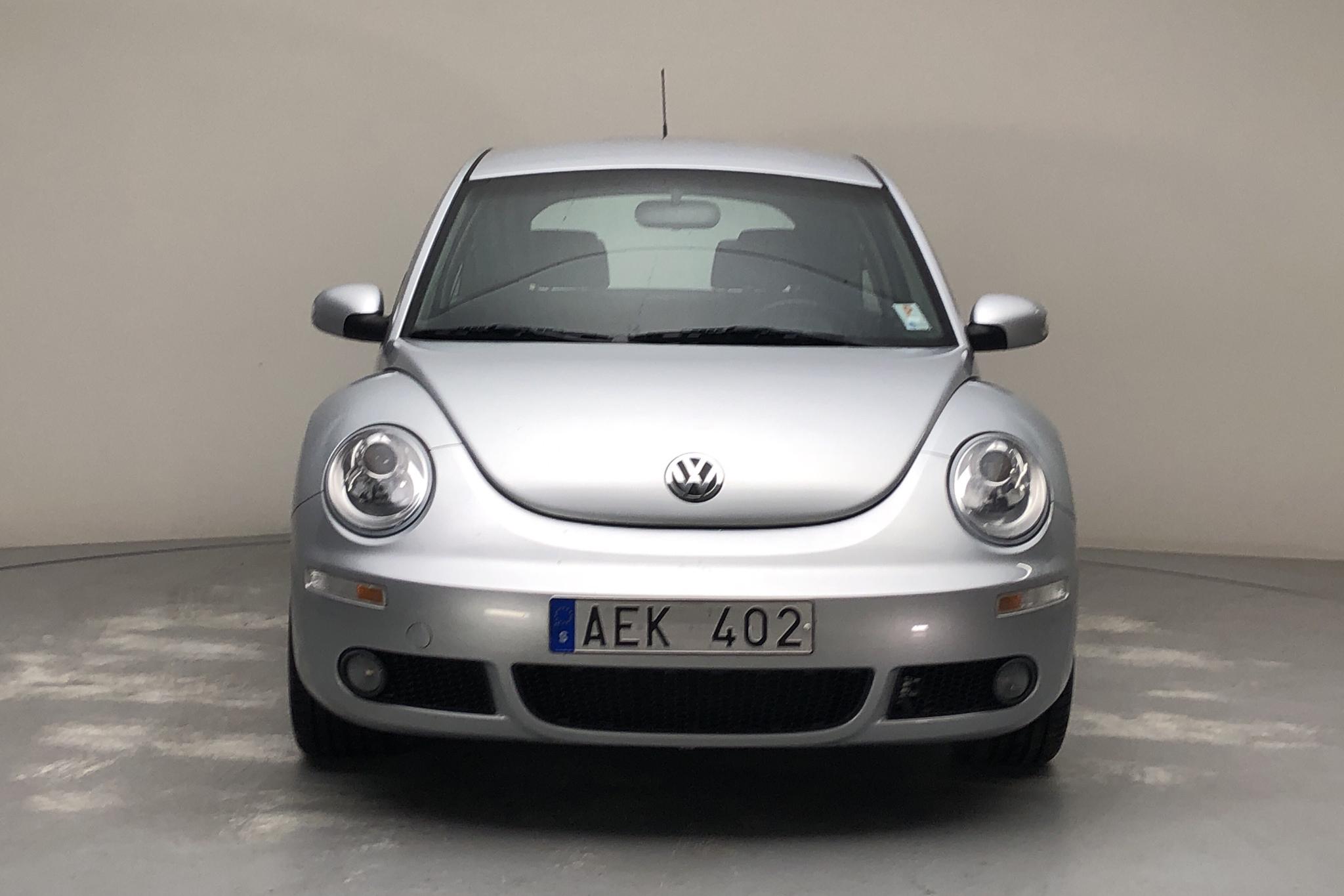 VW Beetle 1.8T (150hk) - 73 060 km - Manual - silver - 2008