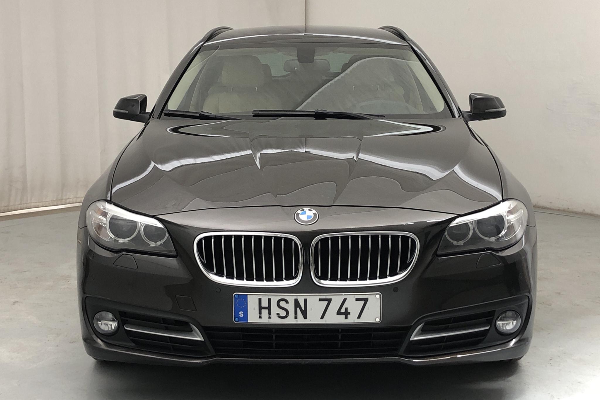 BMW 520d xDrive Touring, F11 (190hk) - 13 176 mil - Automat - brun - 2015