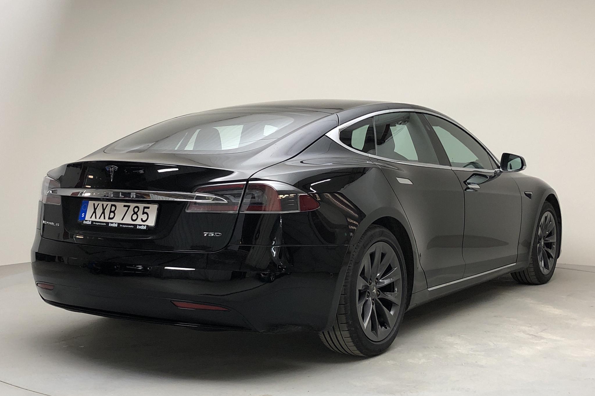 Tesla Model S 75D (525hk) - 8 822 mil - Automat - svart - 2018