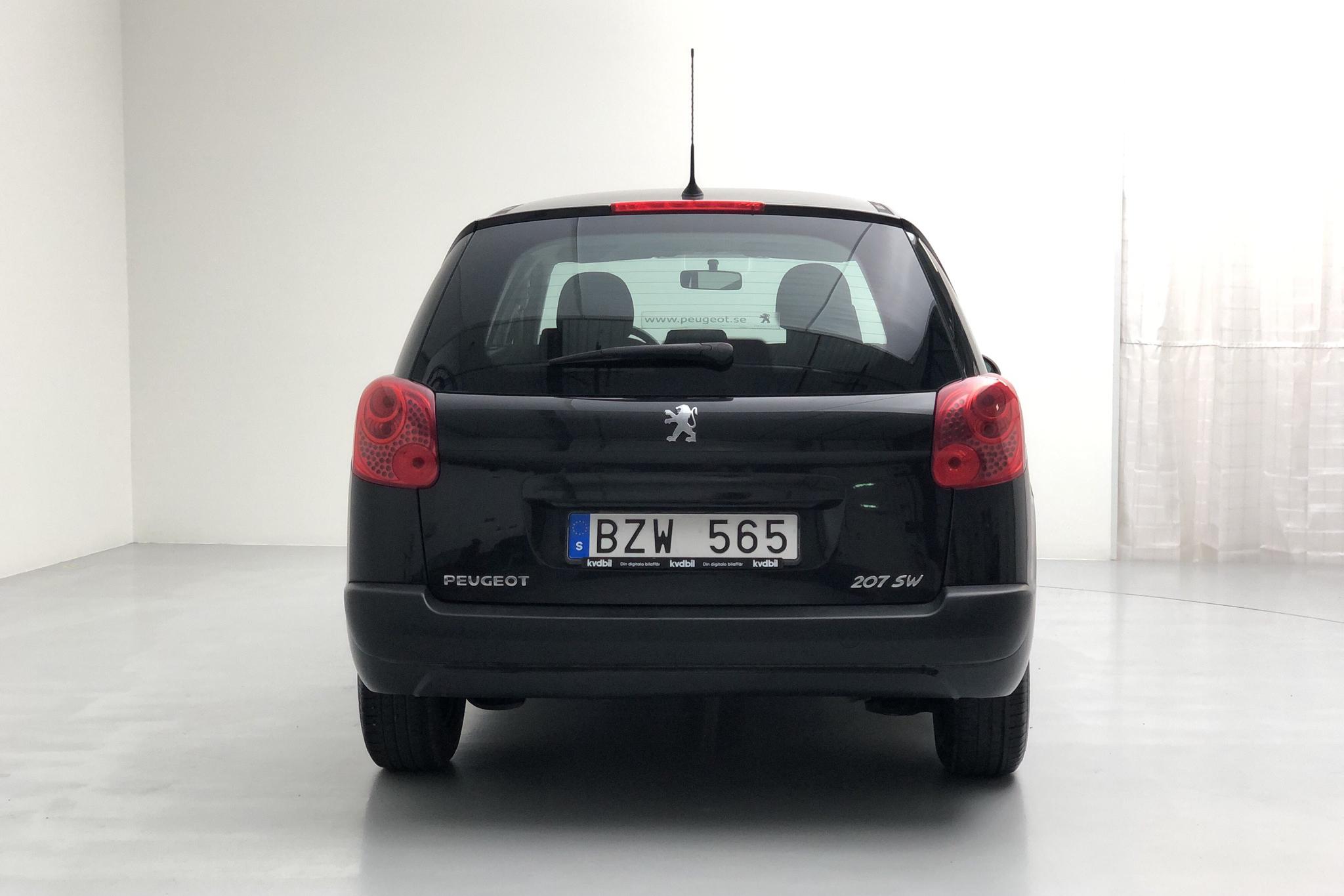 Peugeot 207 1.6 HDi FAP SW (92hk) - 109 090 km - Manual - black - 2011