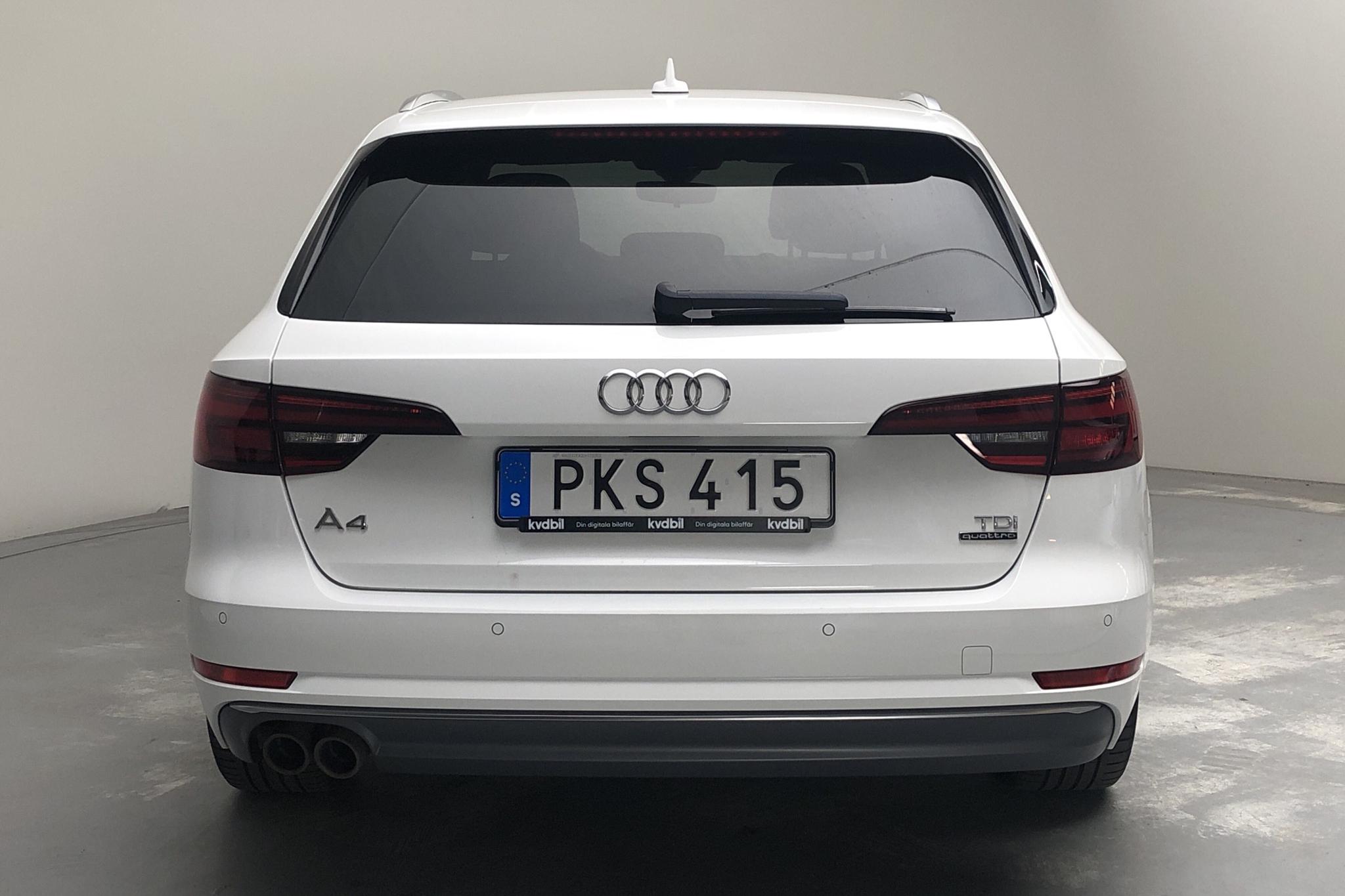 Audi A4 2.0 TDI Avant quattro (190hk) - 146 110 km - Automatic - white - 2018