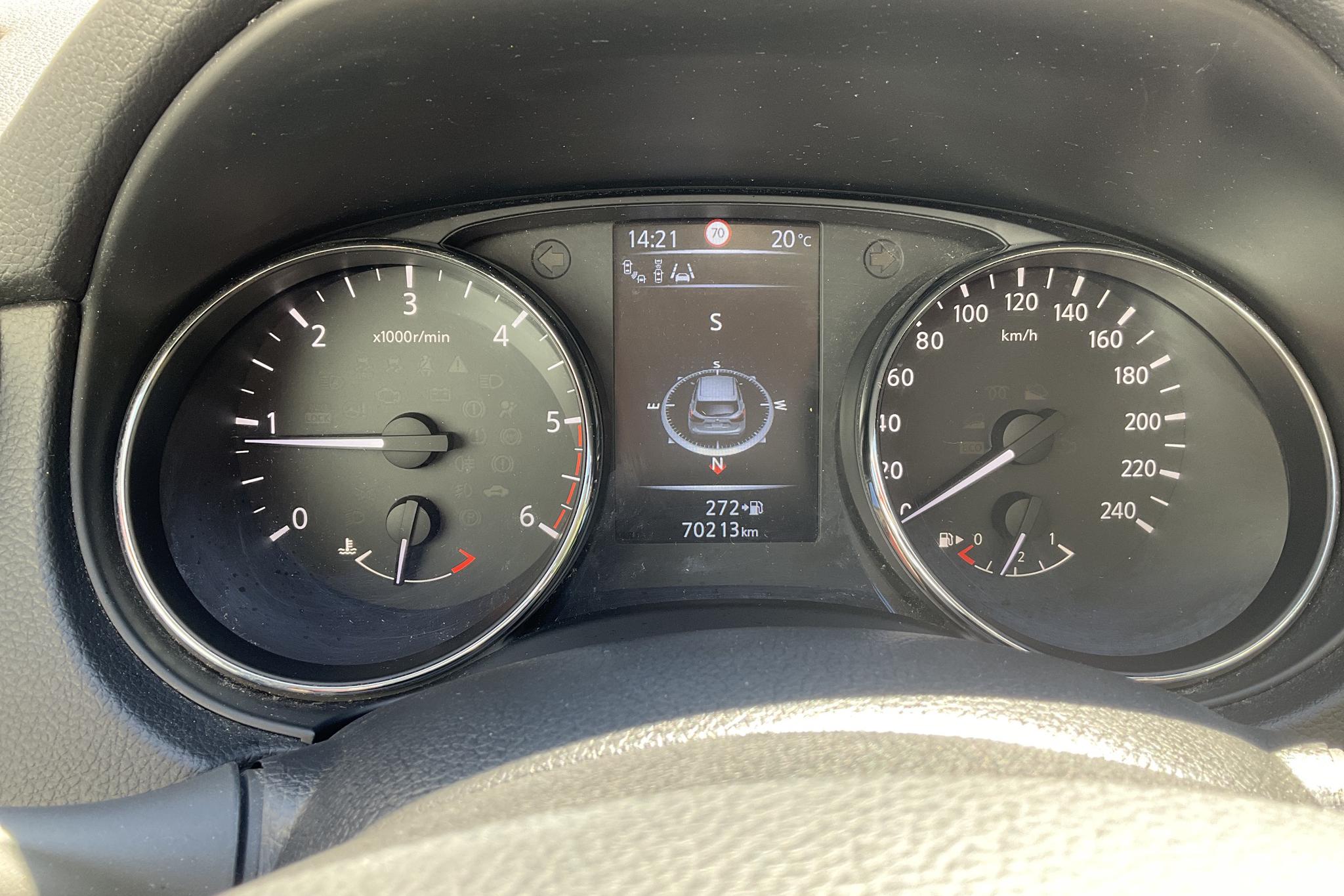 Nissan Qashqai 1.5 dCi (110hk) - 7 021 mil - Manuell - vit - 2017