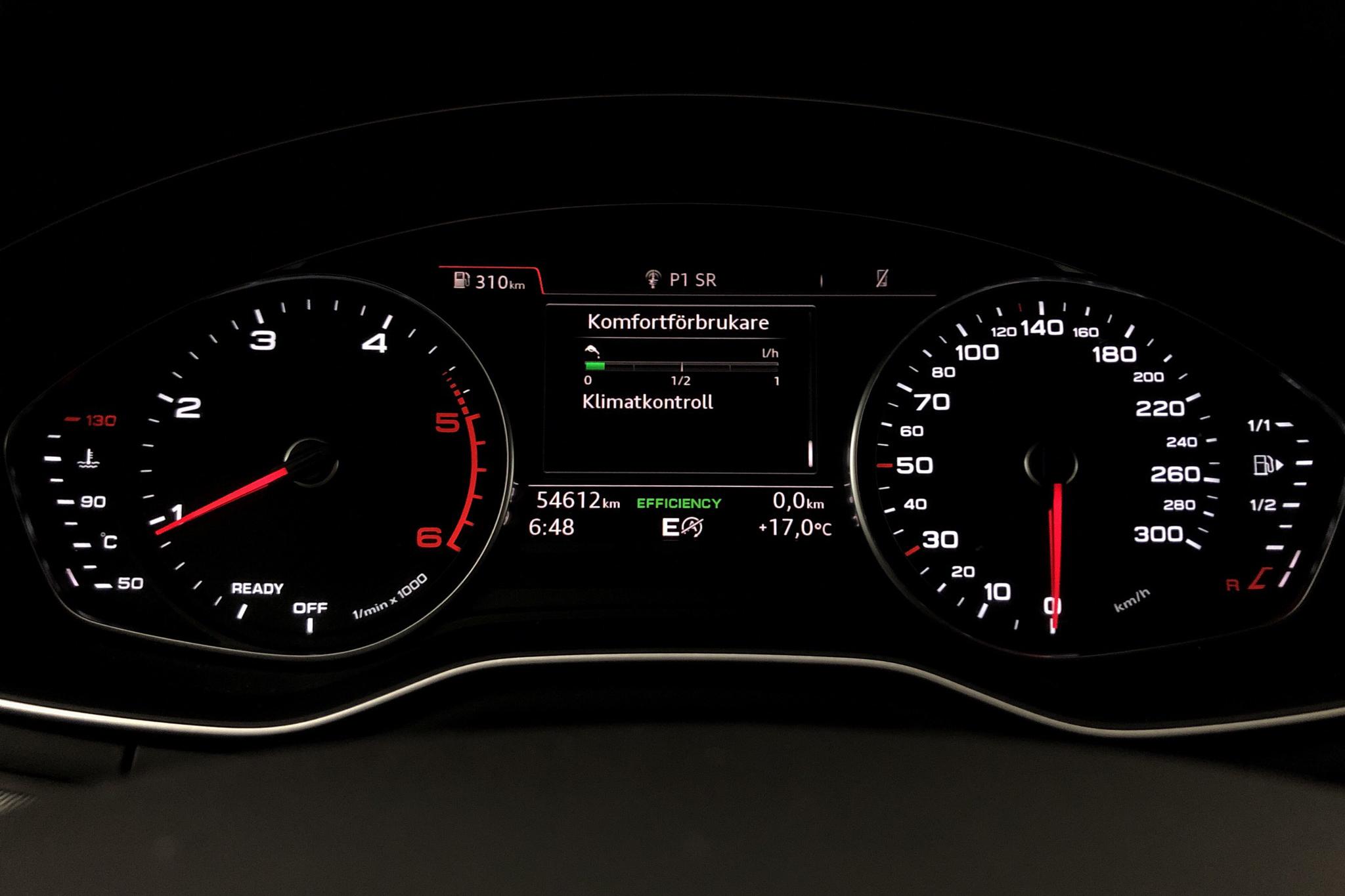 Audi A4 2.0 TDI Avant quattro (190hk) - 54 610 km - Automatic - black - 2017
