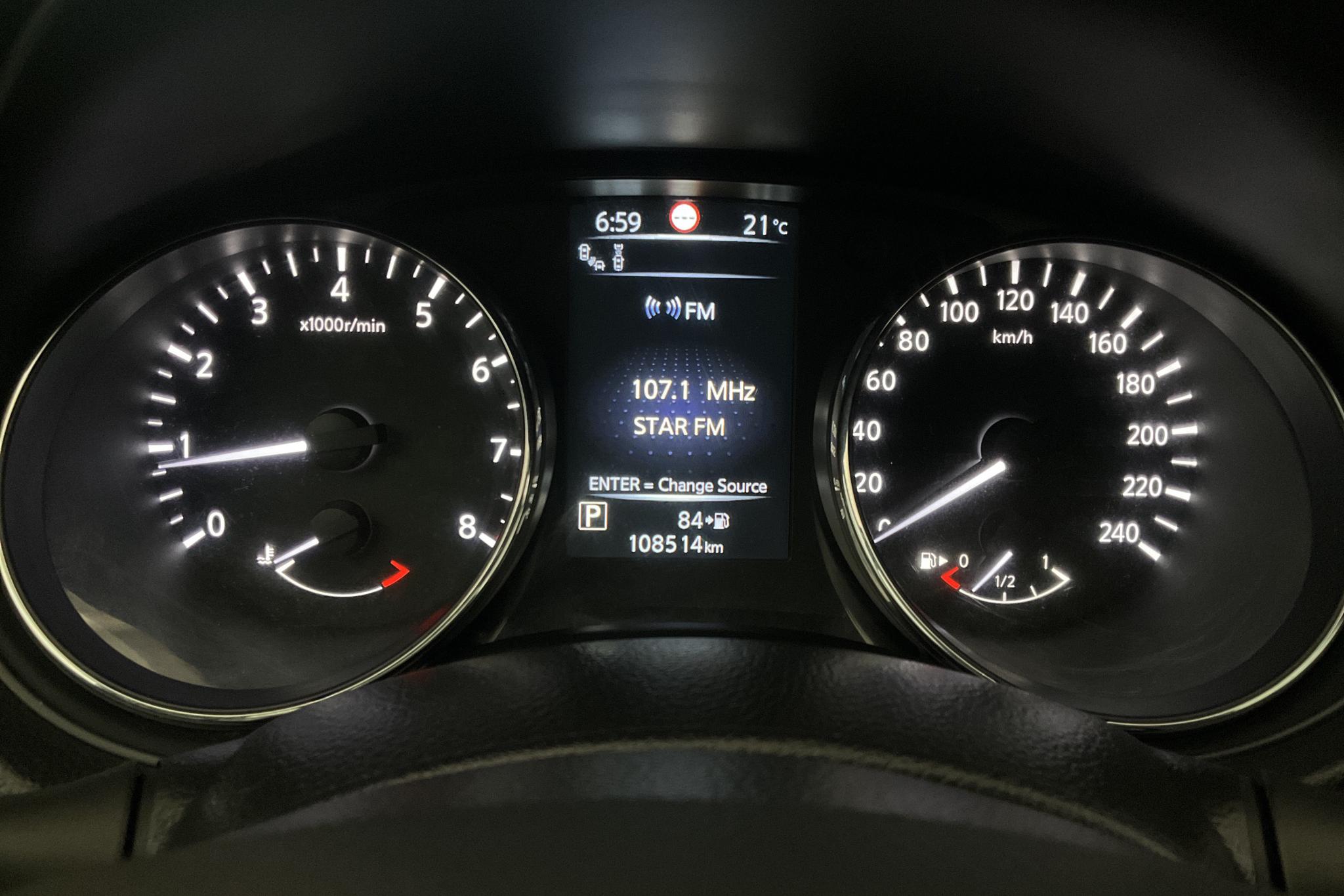 Nissan Qashqai 1.2 (115hk) - 10 852 mil - Automat - svart - 2015