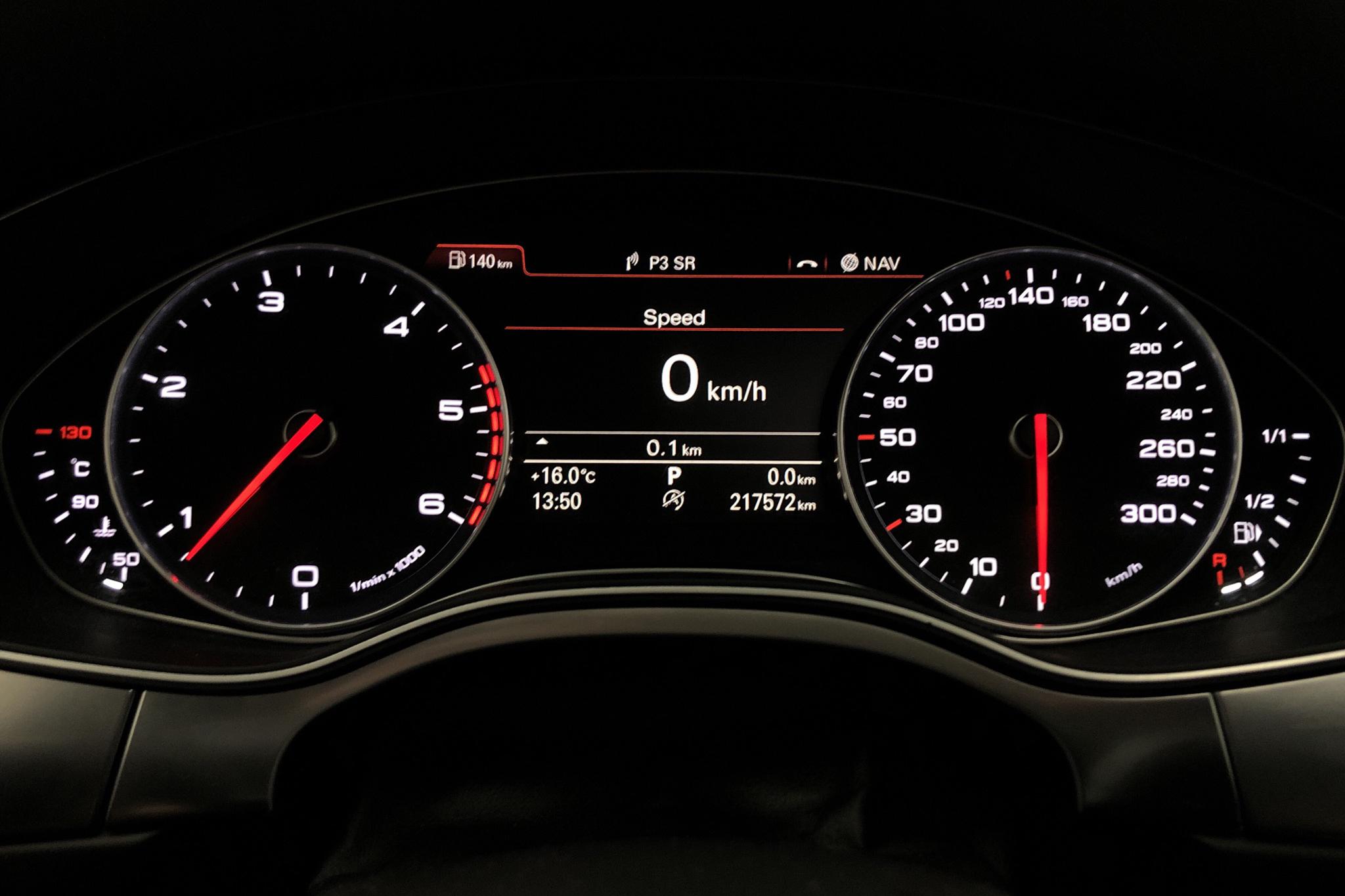 Audi A7 3.0 TDI Sportback quattro (204hk) - 21 758 mil - Automat - svart - 2013