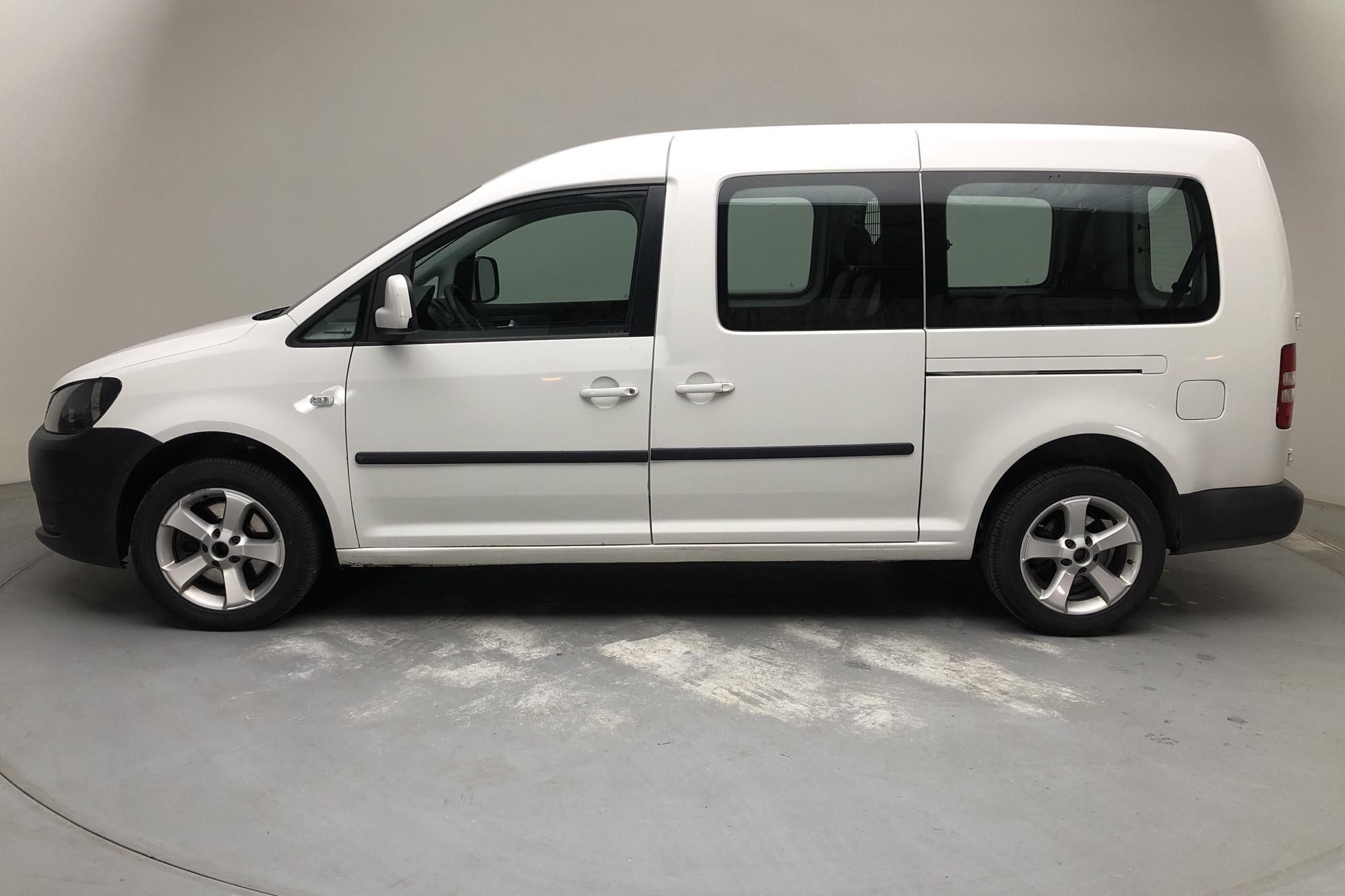 VW Caddy MPV Maxi 1.6 TDI (102hk) - 19 133 mil - Manuell - vit - 2014