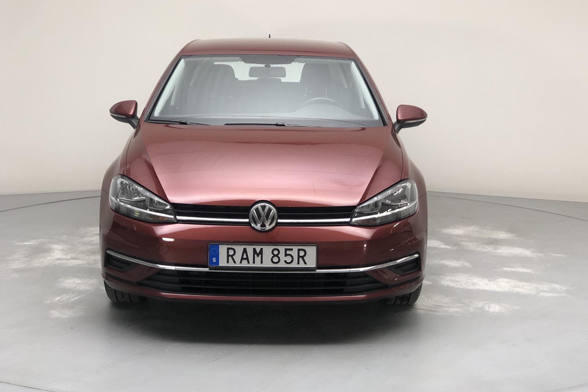 VW Golf VII 1.0 TSI (115hk) - 72 550 km - Automatic - Dark Red - 2019