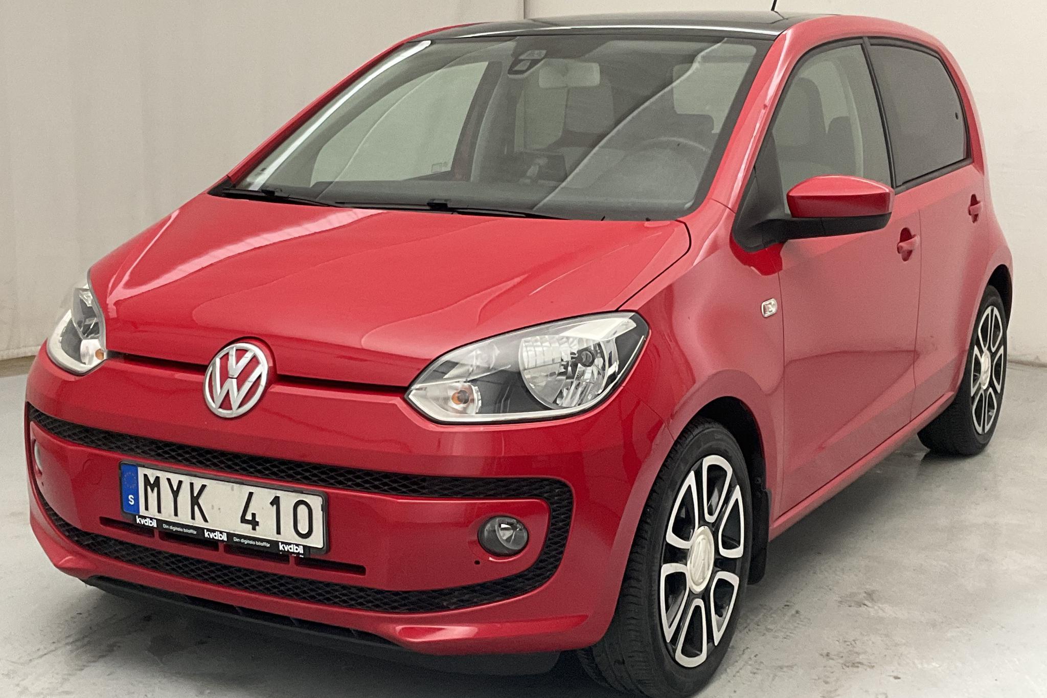 VW up! 1.0 5dr (75hk) - 54 390 km - Manual - red - 2013
