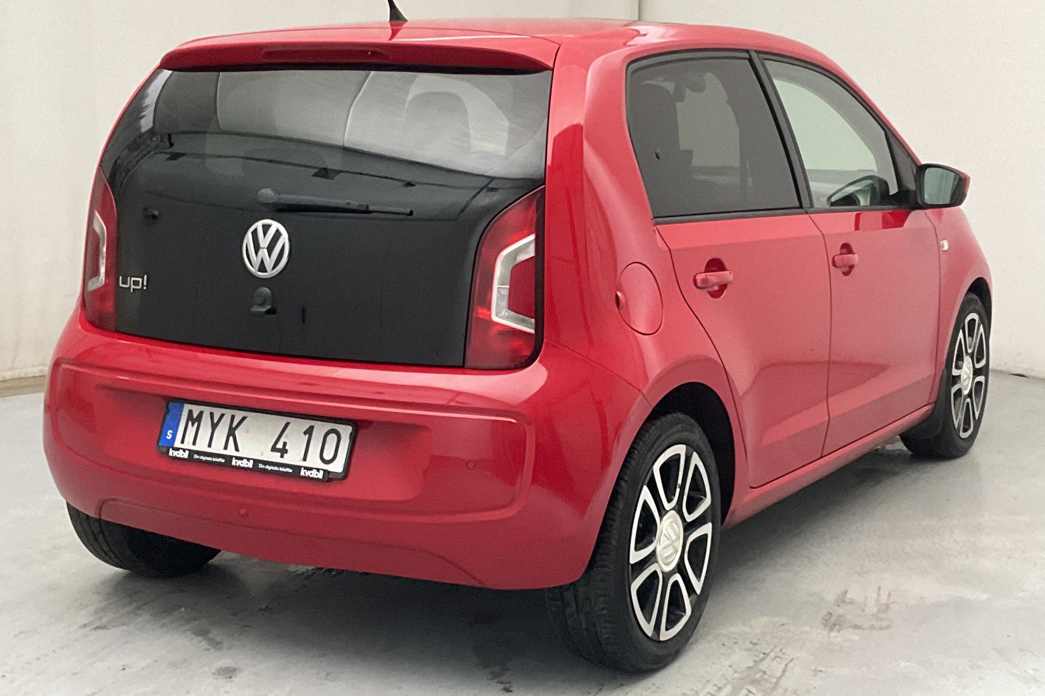 VW up! 1.0 5dr (75hk) - 54 390 km - Manual - red - 2013