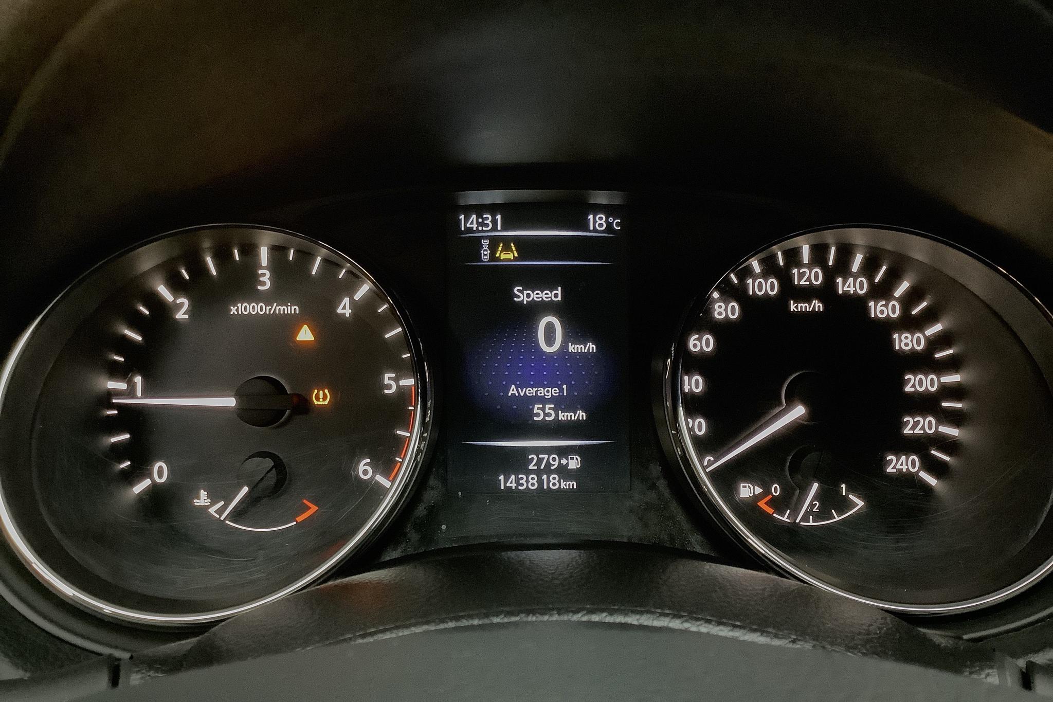 Nissan Qashqai 1.5 dCi (110hk) - 143 820 km - Manual - gray - 2015