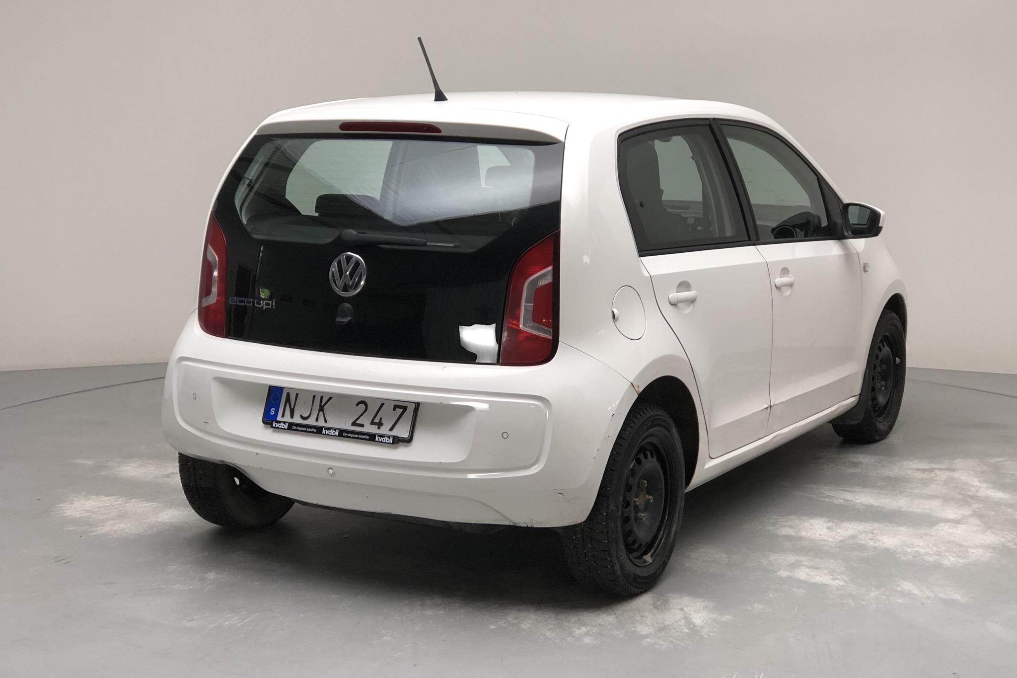 VW up! 1.0 5dr CNG (68hk) - 14 452 mil - Manuell - vit - 2014