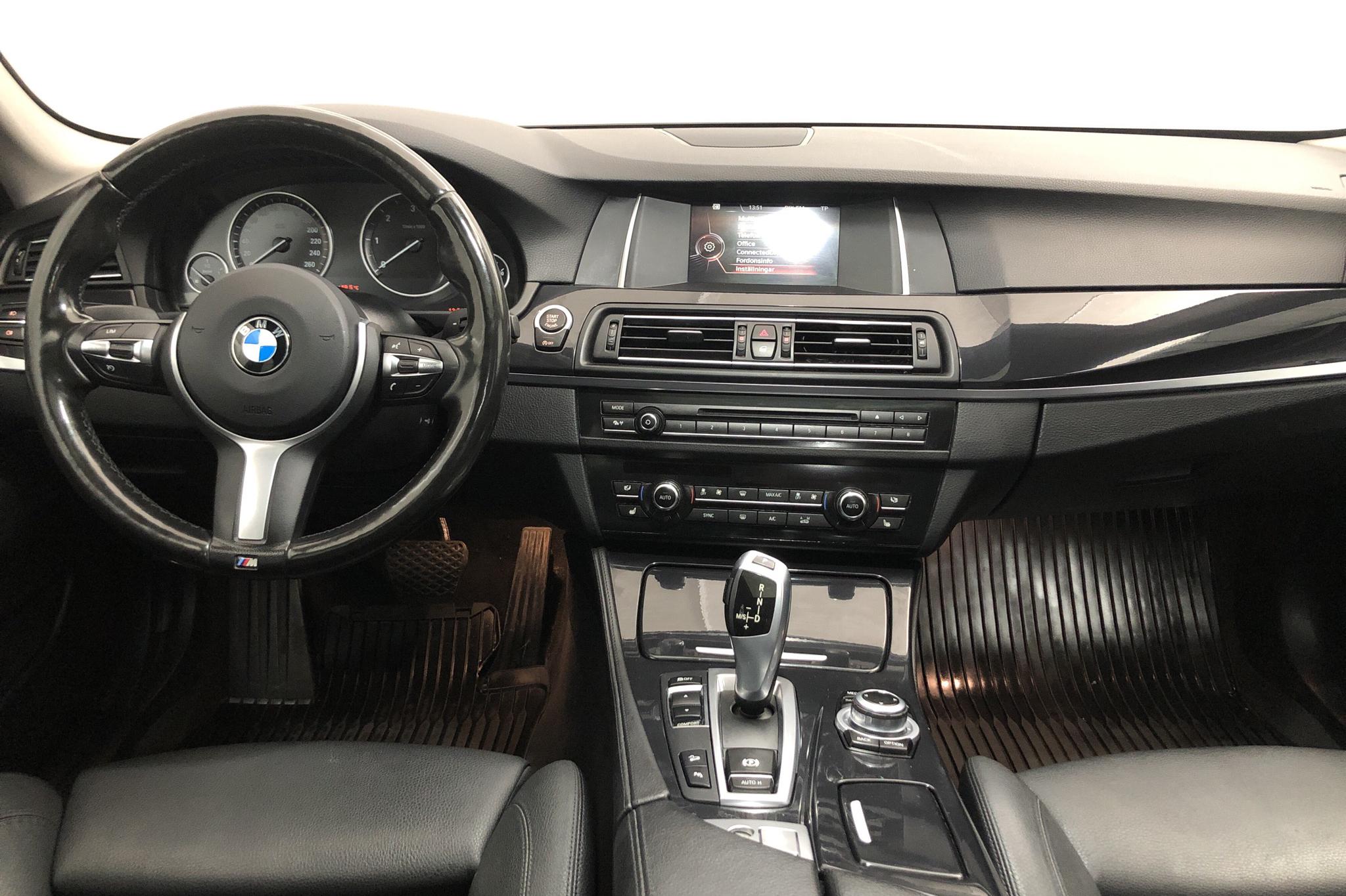 BMW 520d xDrive Sedan, F10 (190hk) - 148 290 km - Automatic - black - 2016