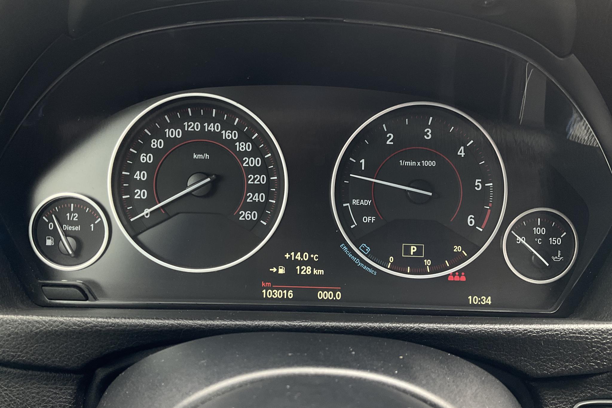 BMW 330d GT xDrive, F34 (258hk) - 10 301 mil - Automat - silver - 2015