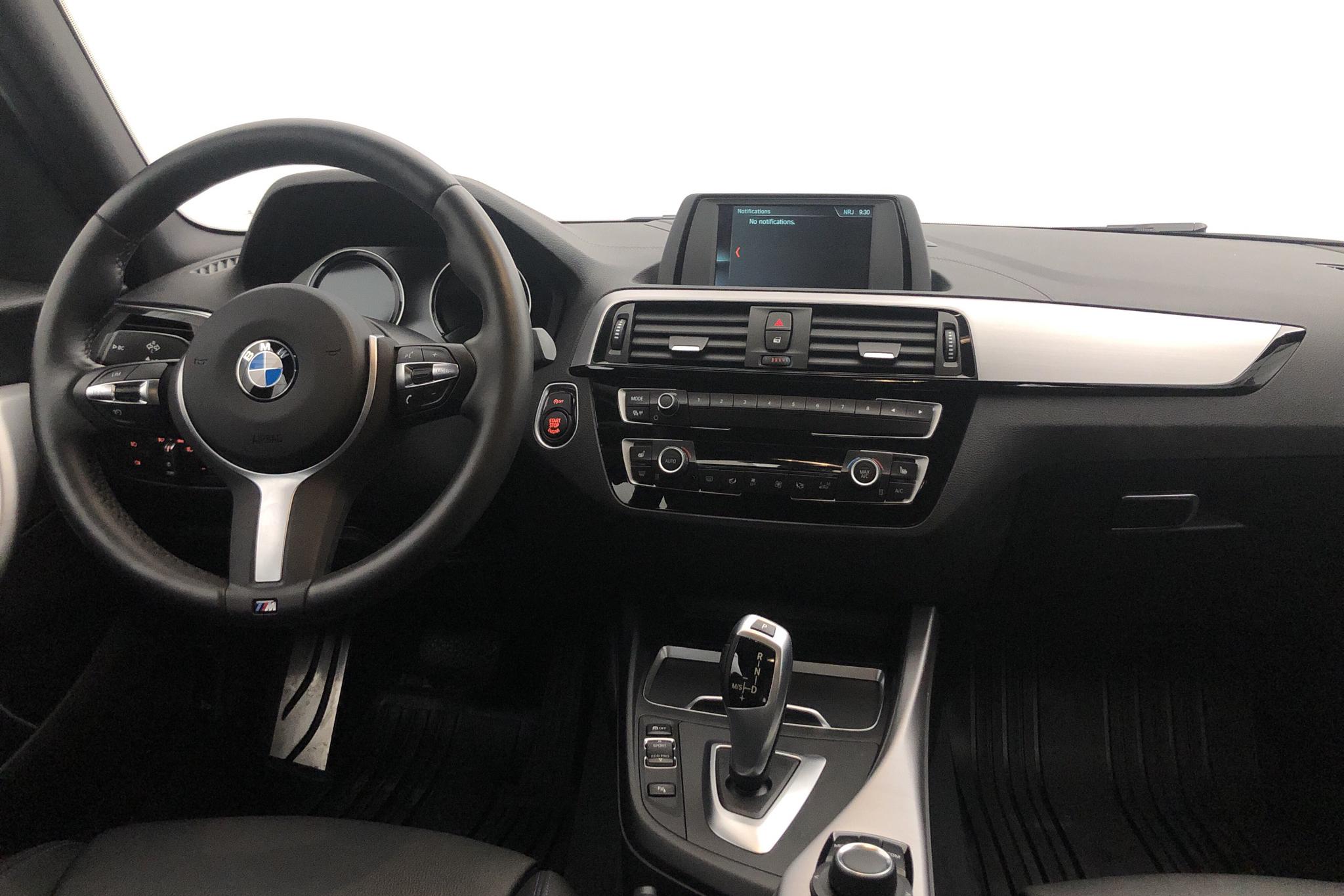 BMW 118i 5dr, F20 (136hk) - 2 194 mil - Automat - svart - 2019