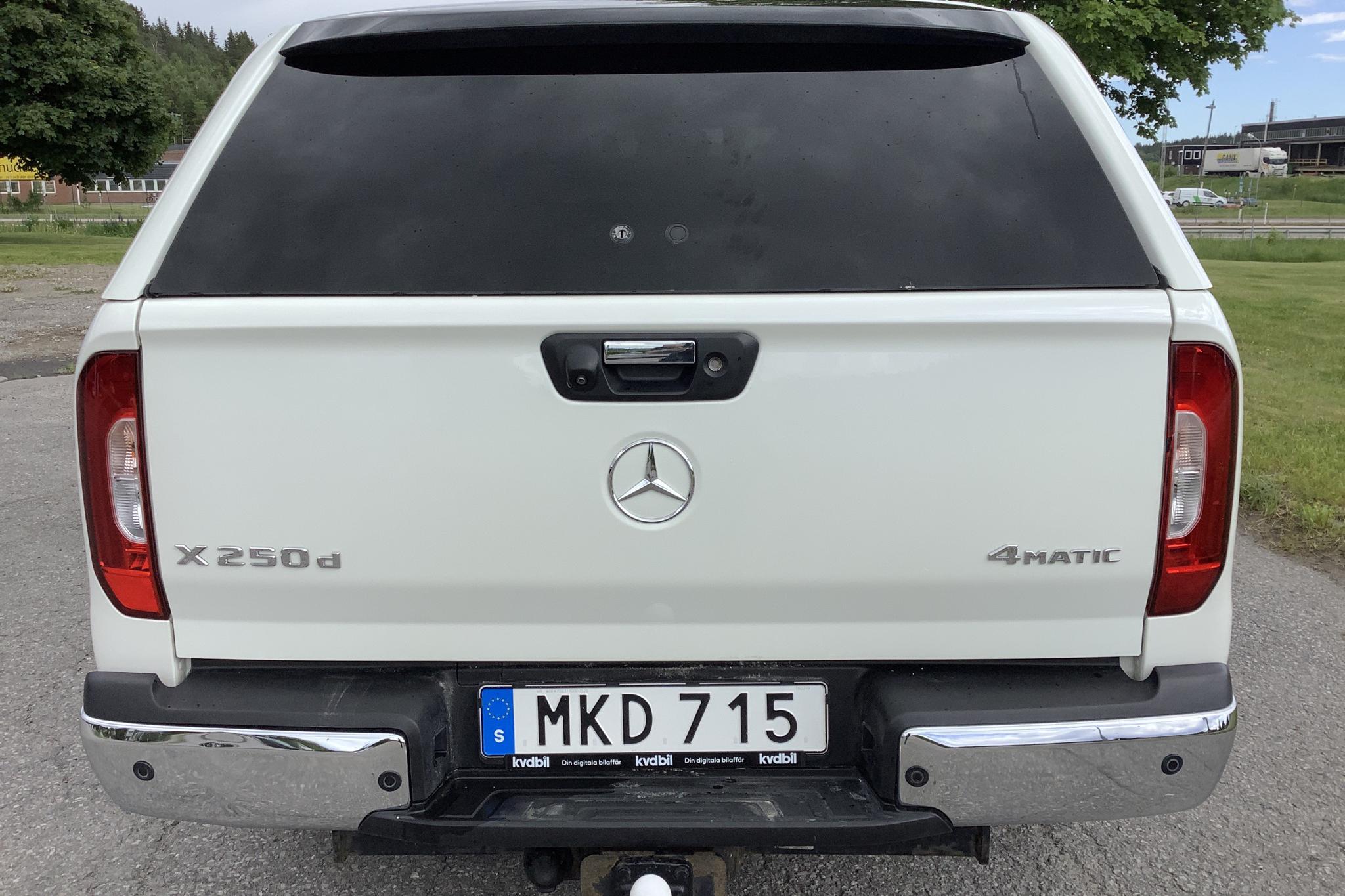 Mercedes X 250 d 4MATIC (190hk) - 12 000 mil - Automat - vit - 2018