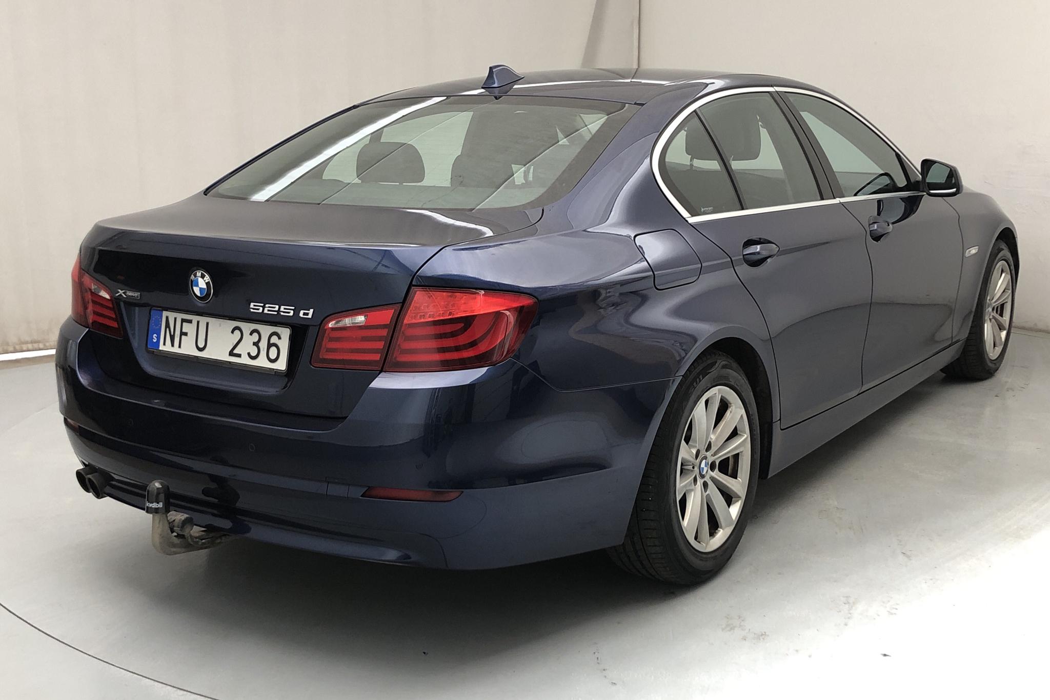 BMW 525d xDrive Sedan, F10 (218hk) - 214 890 km - Automatic - blue - 2013