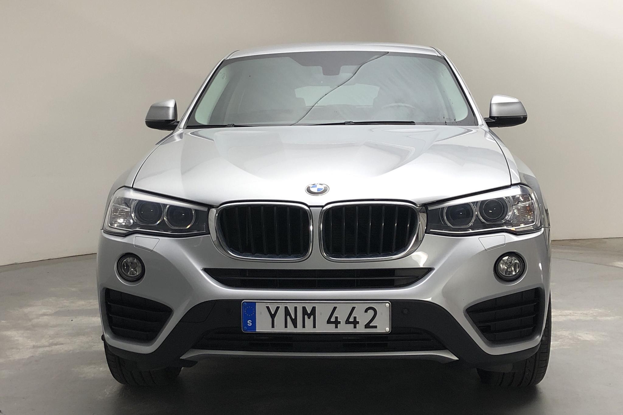 BMW X4 xDrive 20d, F26 (190hk) - 101 290 km - Automatic - silver - 2017