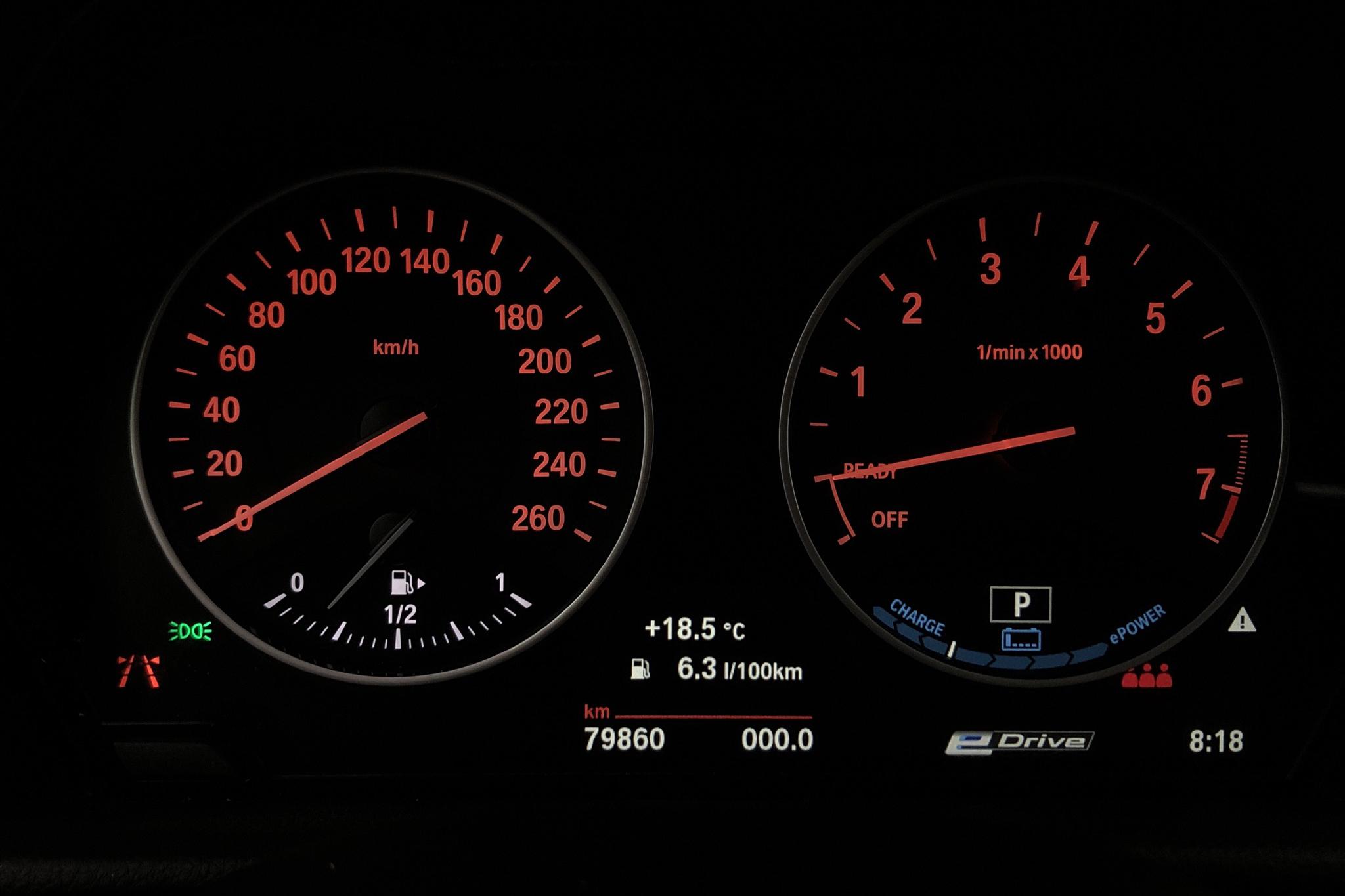 BMW 225xe Active Tourer, F45 (224hk) - 79 860 km - Automatic - blue - 2017