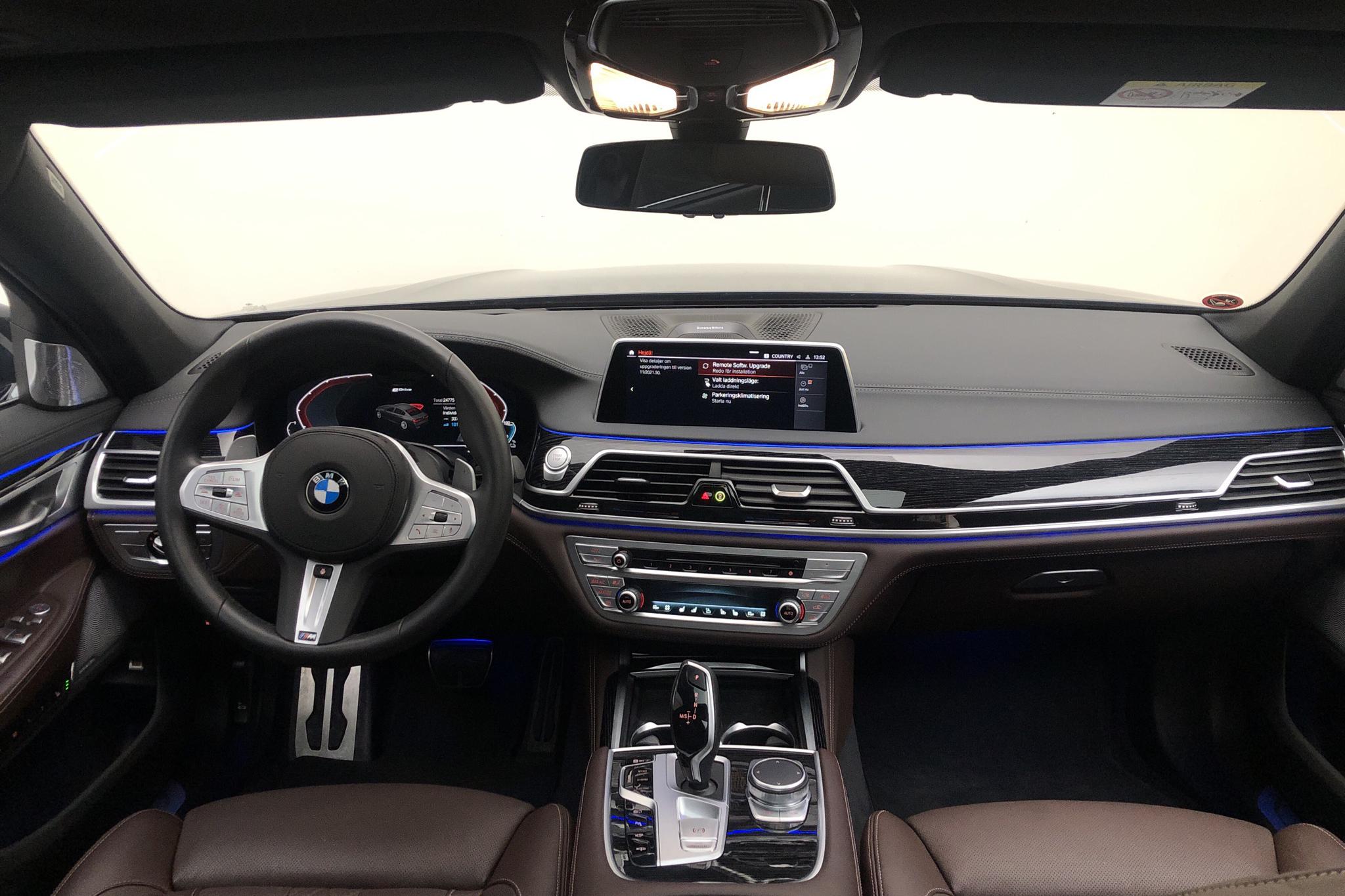 BMW 745Le iPerformance xDrive Sedan LCI 12,0 kWh, G12 (394hk) - 24 770 km - Automatic - black - 2021