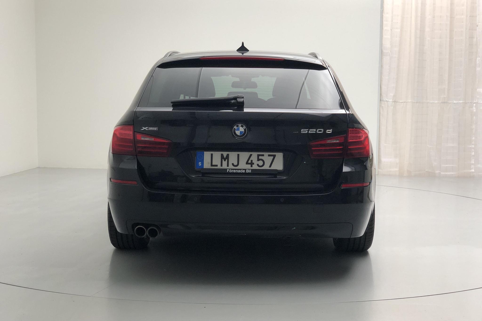 BMW 520d xDrive Touring, F11 (184hk) - 192 820 km - Automatic - black - 2014
