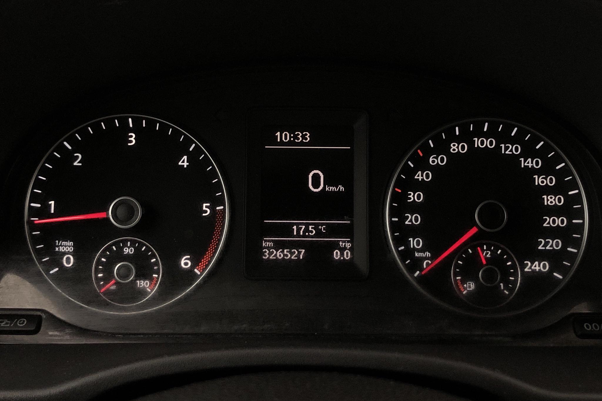 VW Caddy 2.0 TDI Skåp 4-motion (110hk) - 32 653 mil - Manuell - vit - 2015