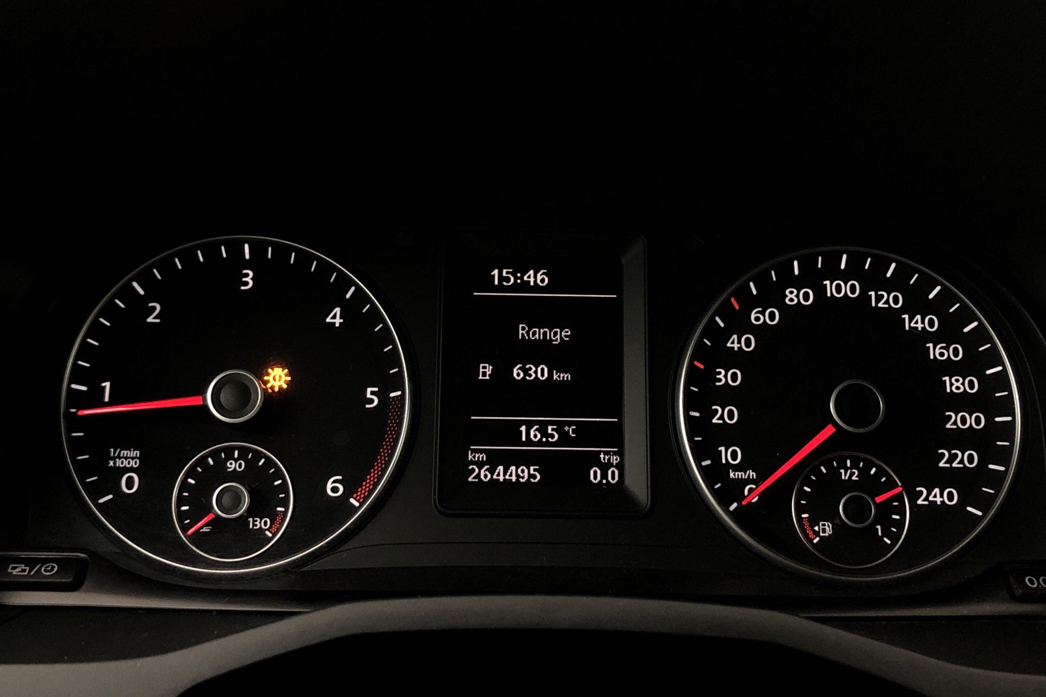 VW Caddy 2.0 TDI Maxi Skåp 4MOTION (110hk) - 26 445 mil - Manuell - vit - 2016
