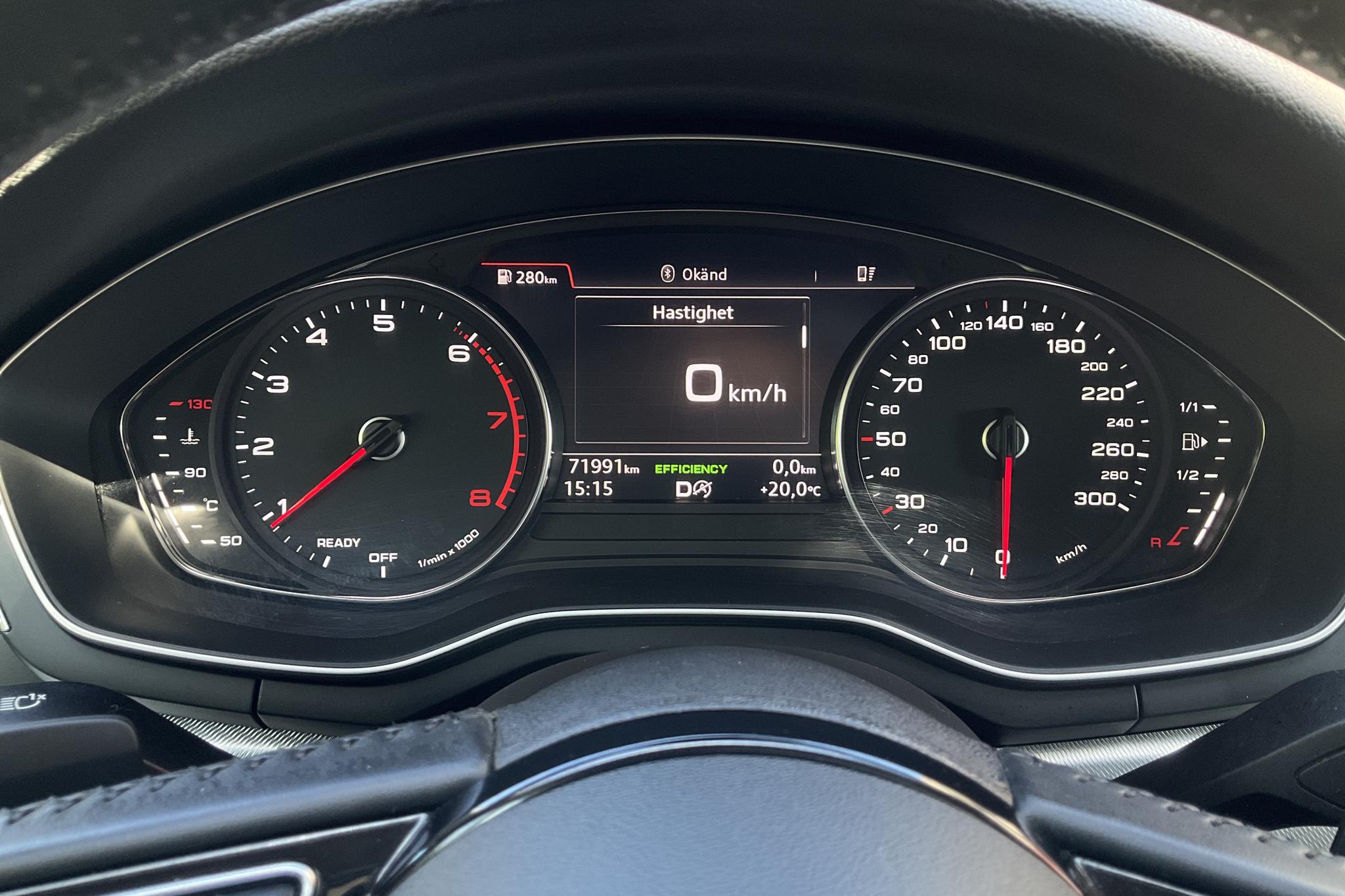 Audi A5 2.0 TFSI Sportback quattro (252hk) - 7 200 mil - Automat - svart - 2018