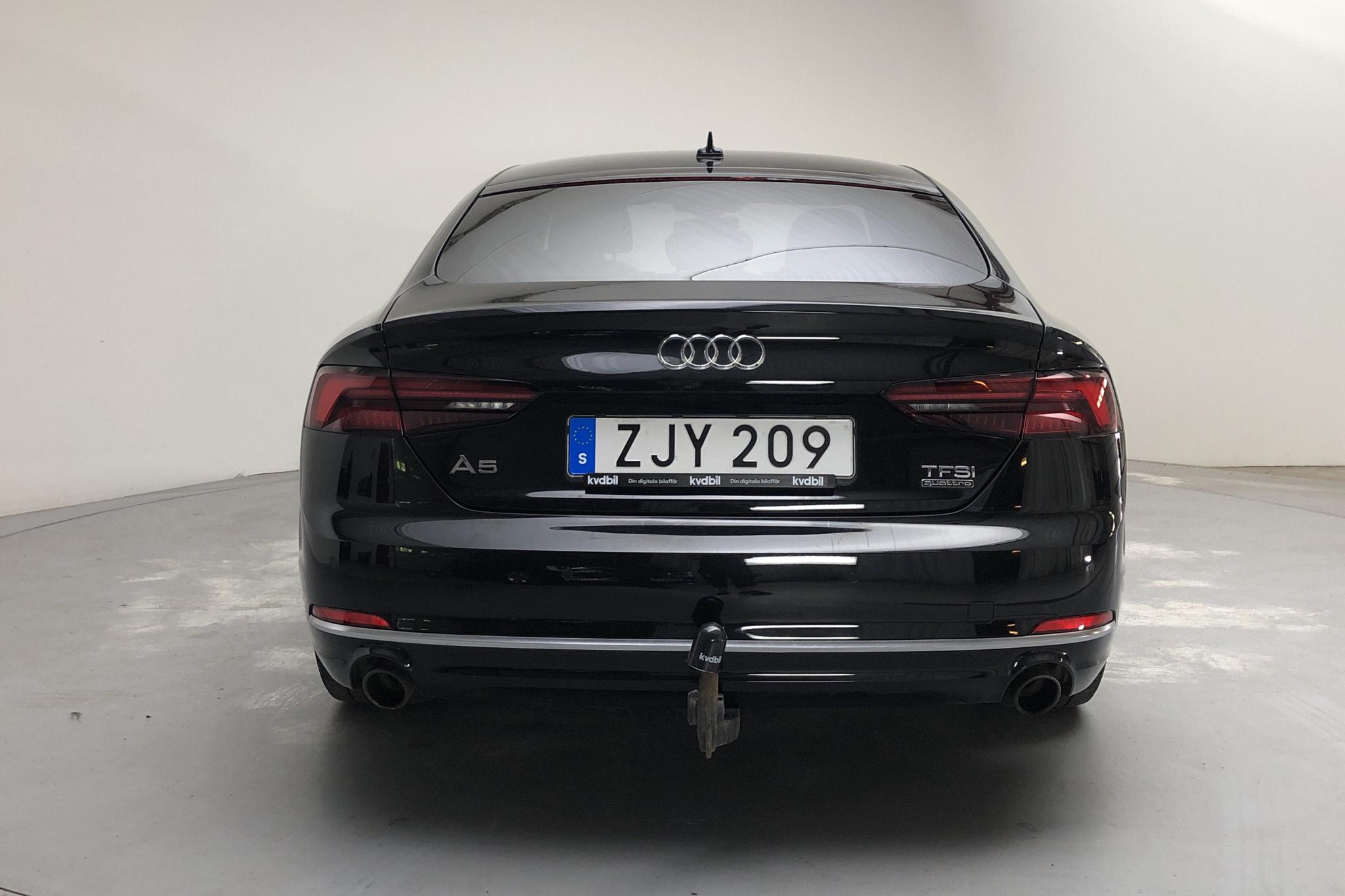 Audi A5 2.0 TFSI Sportback quattro (252hk) - 72 000 km - Automatic - black - 2018