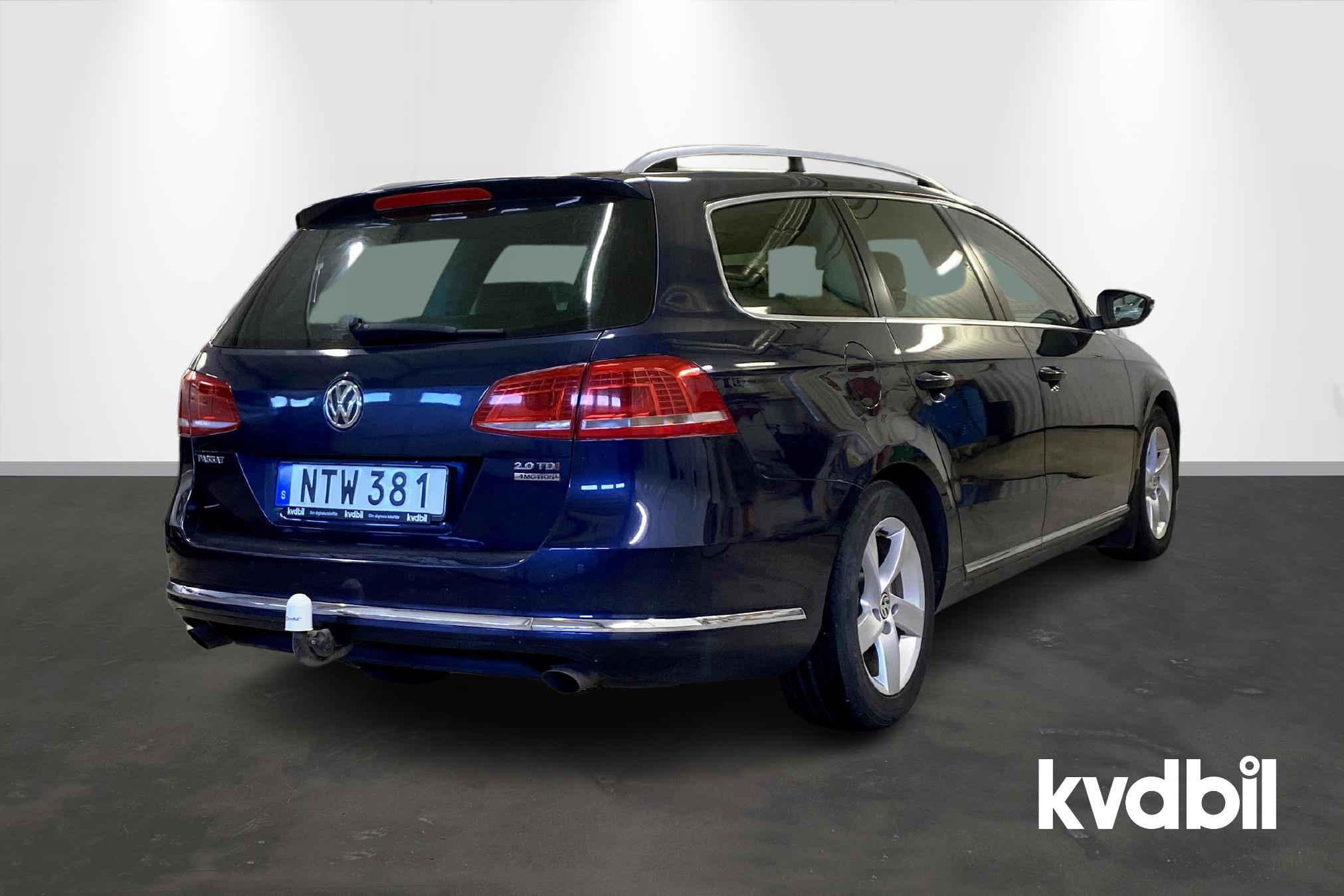 VW Passat 2.0 TDI BlueMotion Technology Variant 4Motion (170hk) - 314 980 km - Automatic - Dark Blue - 2012