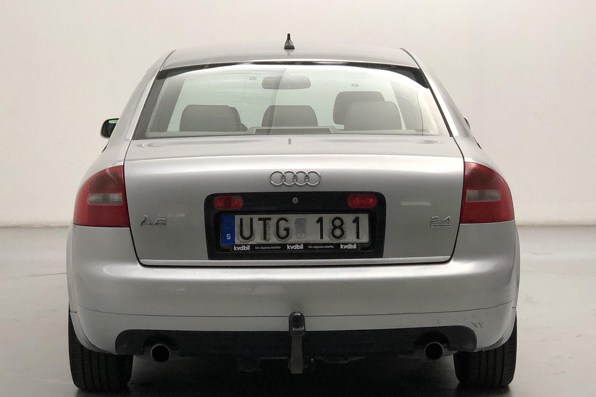 Audi A6 2.4 quattro (170hk) - 183 770 km - Automatic - silver - 2004