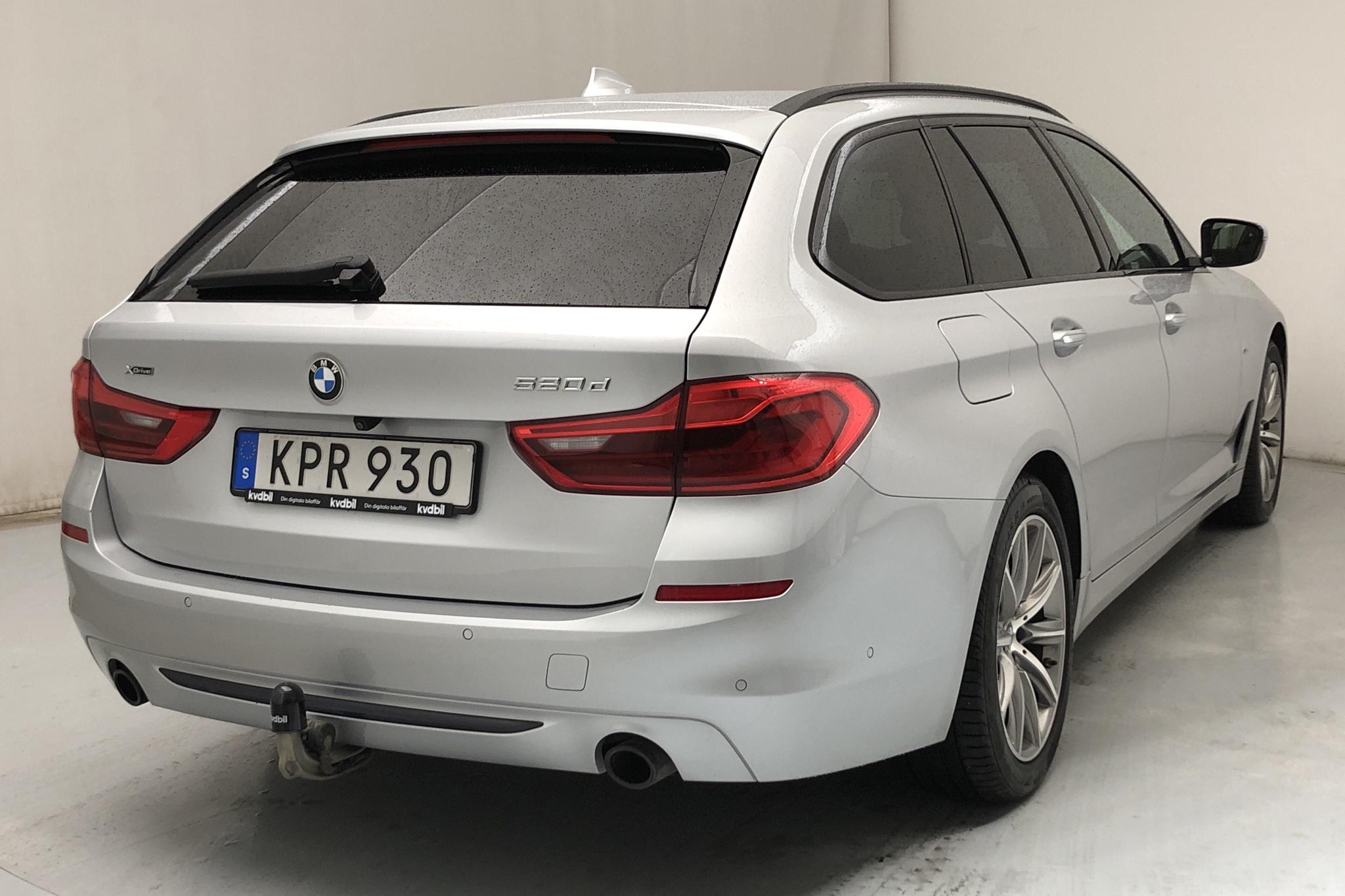 BMW 520d xDrive Touring, G31 (190hk) - 107 120 km - Automatic - silver - 2018