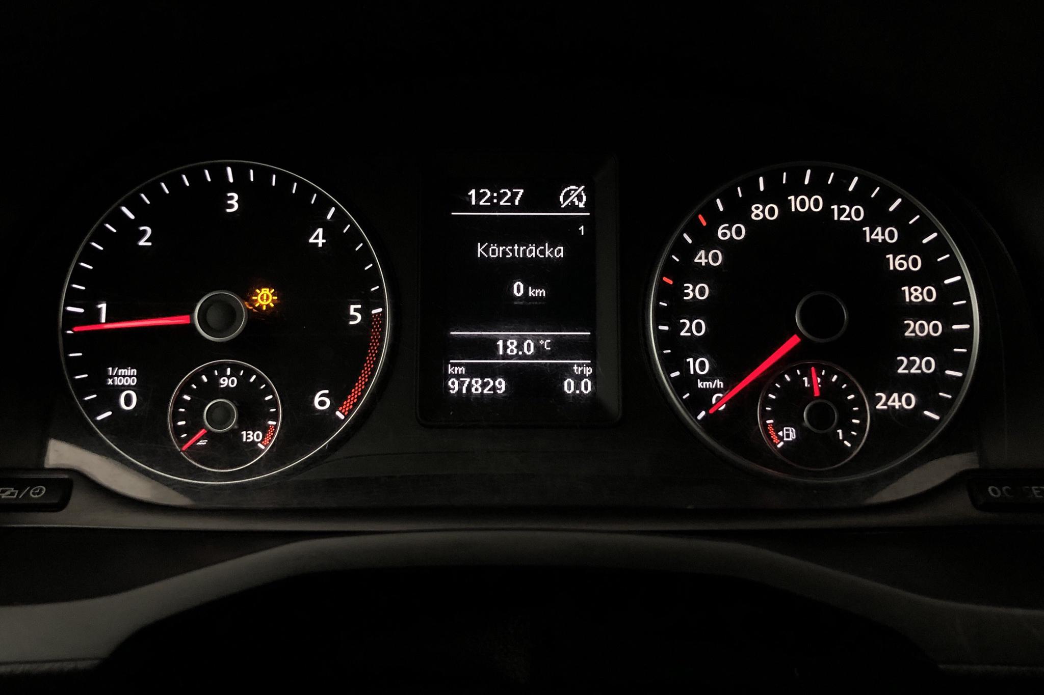 VW Caddy 2.0 TDI Maxi Skåp (102hk) - 9 783 mil - Automat - vit - 2017