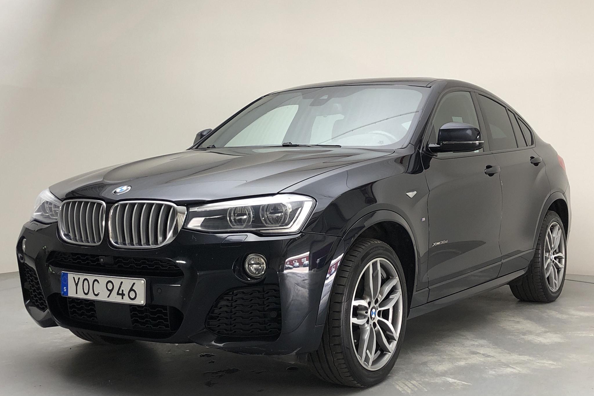 BMW X4 xDrive30d, F26 (258hk) - 12 729 mil - Automat - svart - 2017