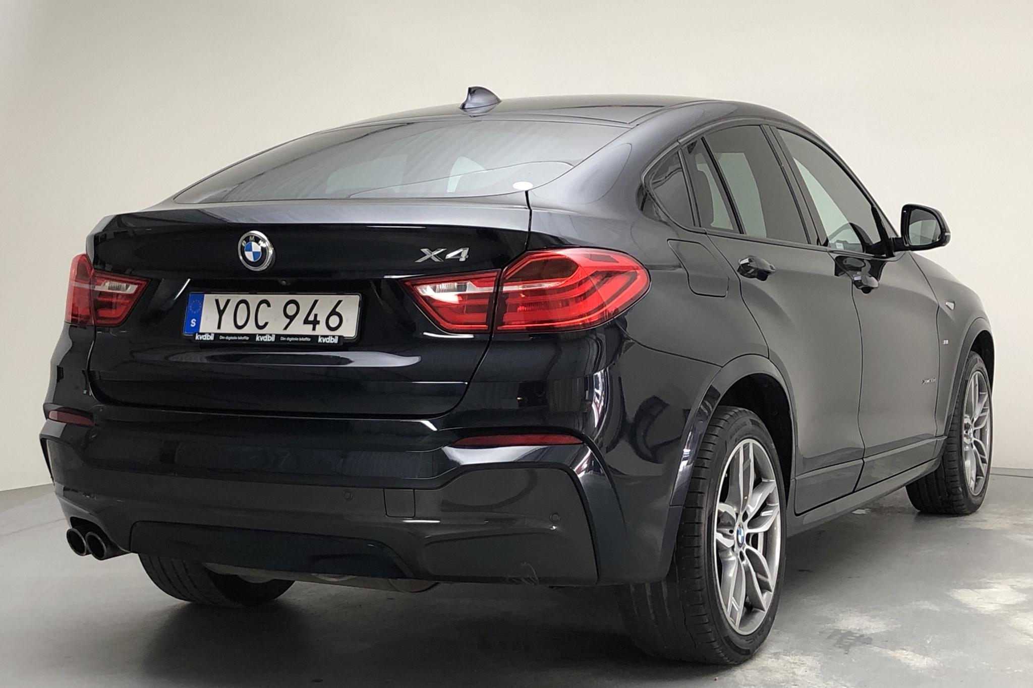 BMW X4 xDrive30d, F26 (258hk) - 12 729 mil - Automat - svart - 2017