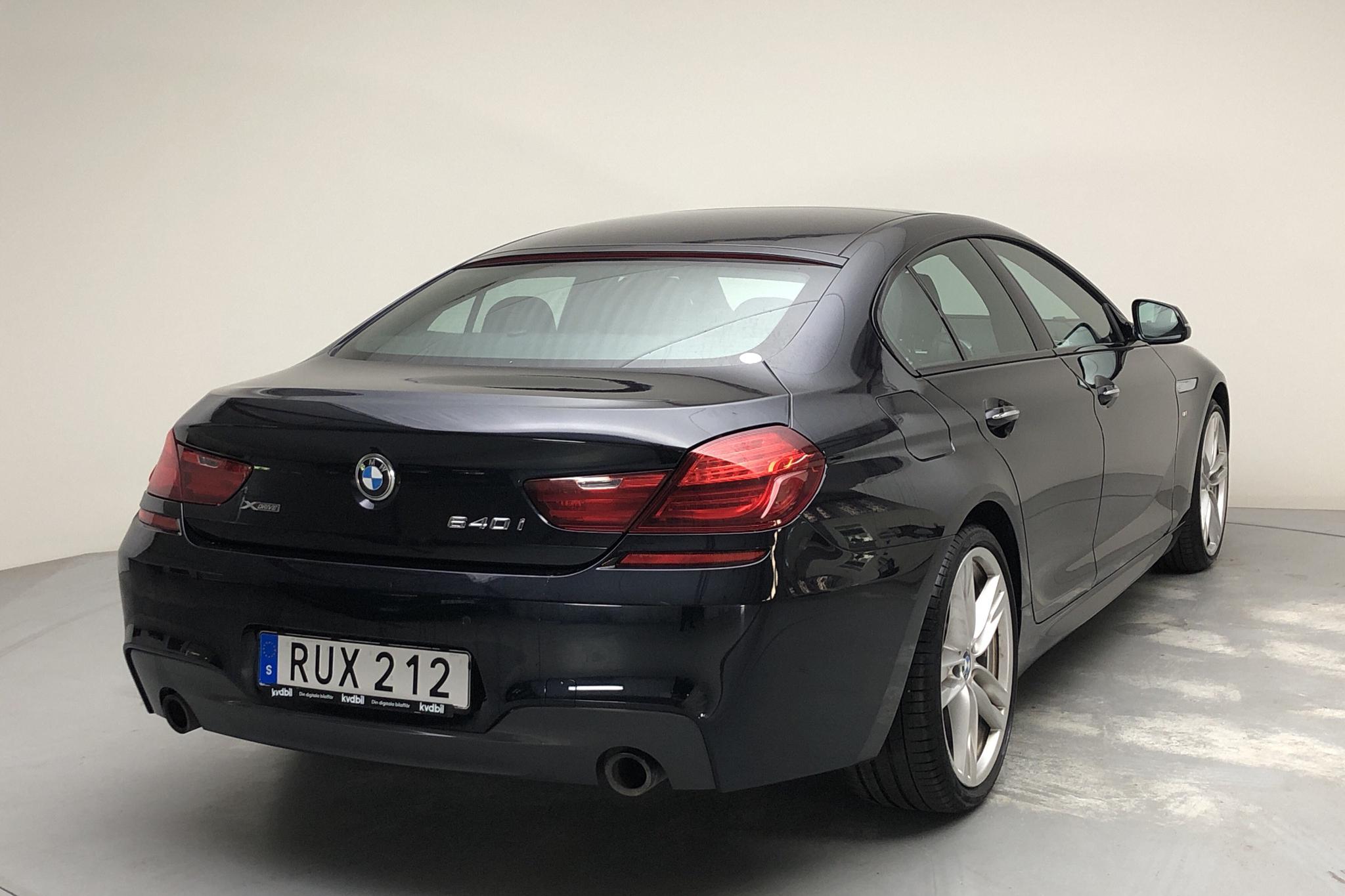 BMW 640i xDrive Gran Coupé, F06 (320hk) - 48 290 km - Automatic - black - 2018