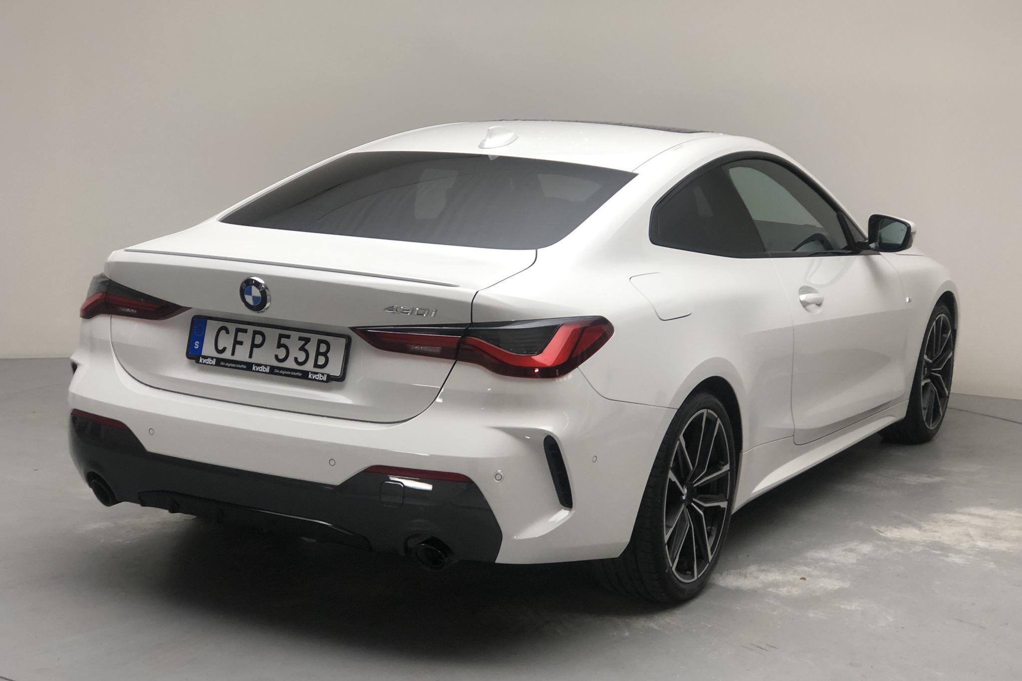 BMW 430i Coupé, G22 (258hk) - 2 157 mil - Automat - vit - 2021