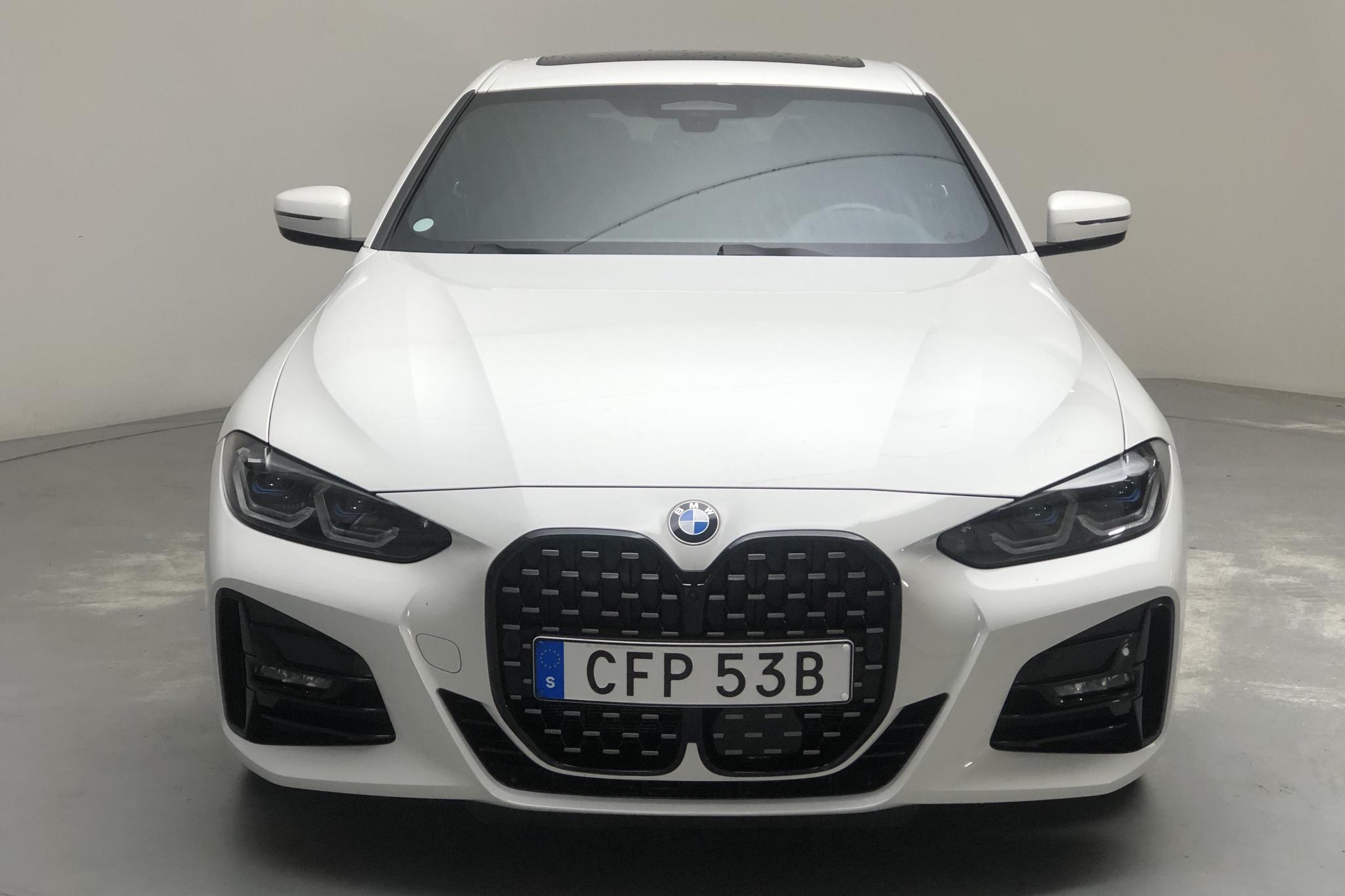 BMW 430i Coupé, G22 (258hk) - 21 570 km - Automatic - white - 2021