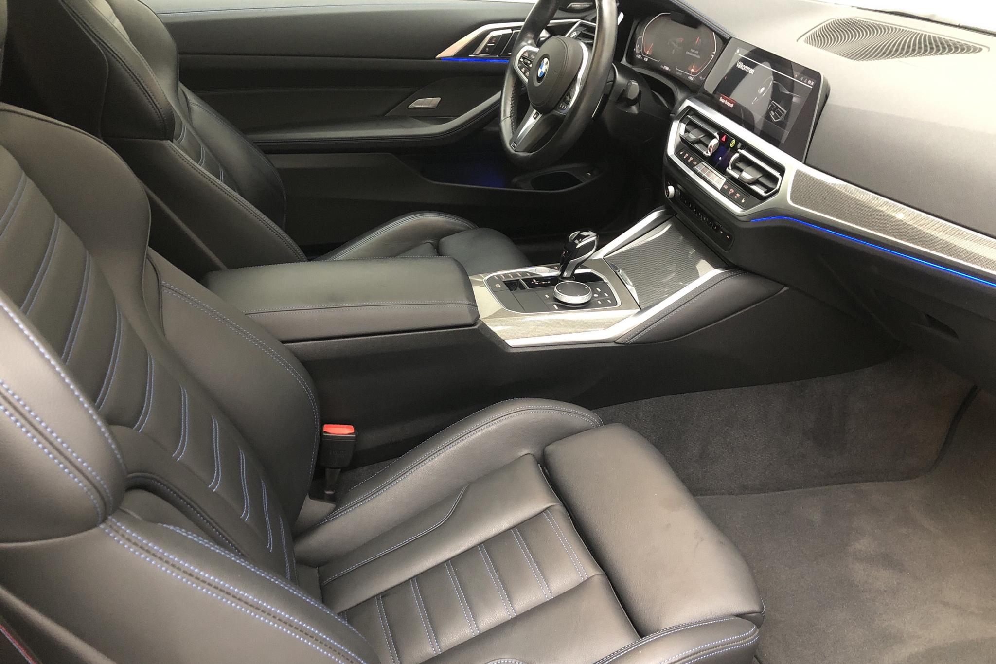 BMW 430i Coupé, G22 (258hk) - 21 570 km - Automatic - white - 2021