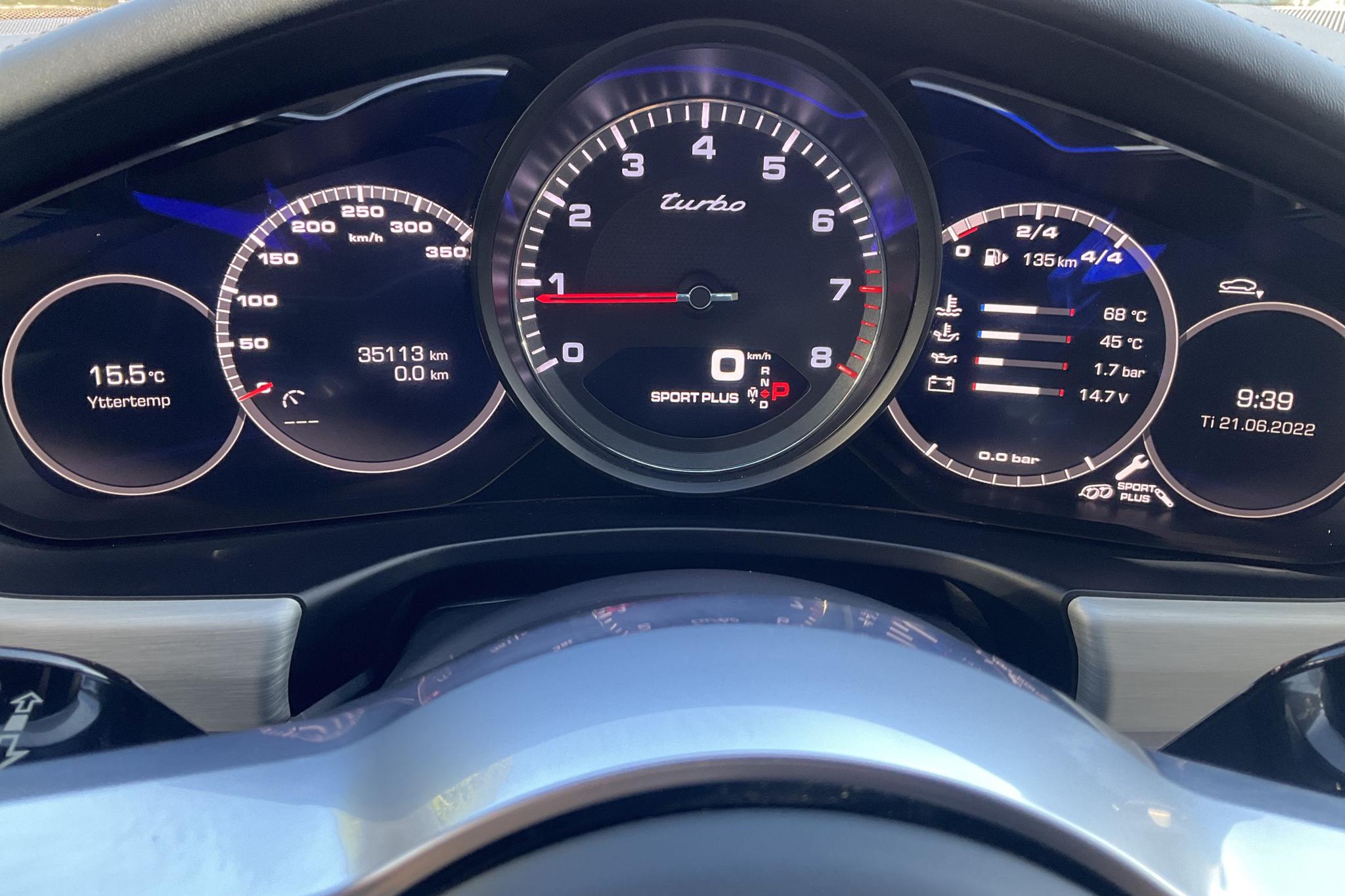 Porsche Panamera Turbo (550hk) - 35 110 km - Automatic - gray - 2018