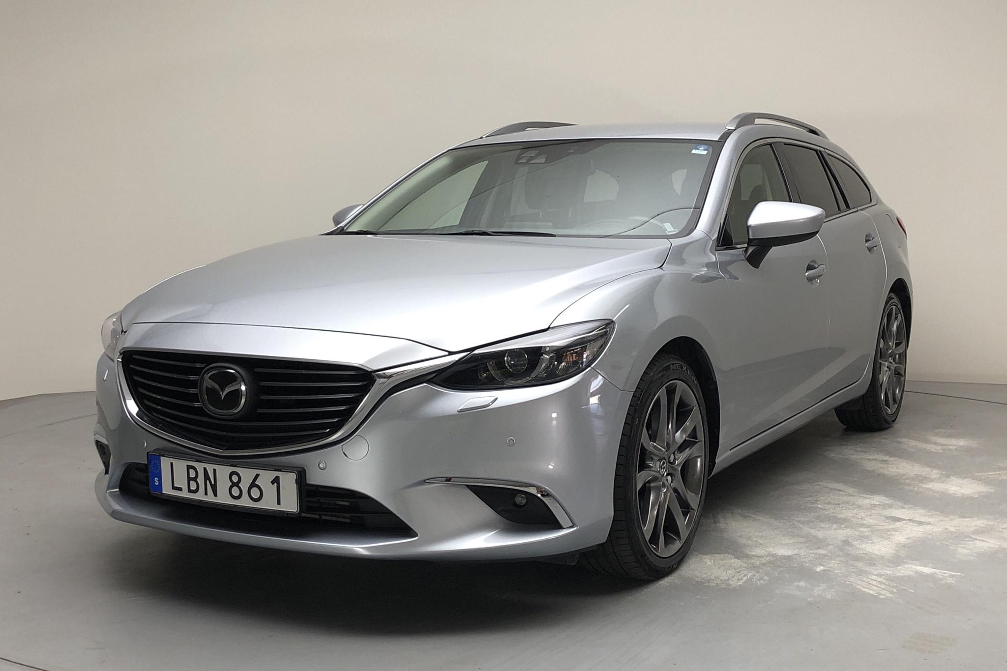 Mazda 6 2.2 DE Kombi AWD (175hk) - 126 430 km - Automatic - gray - 2016