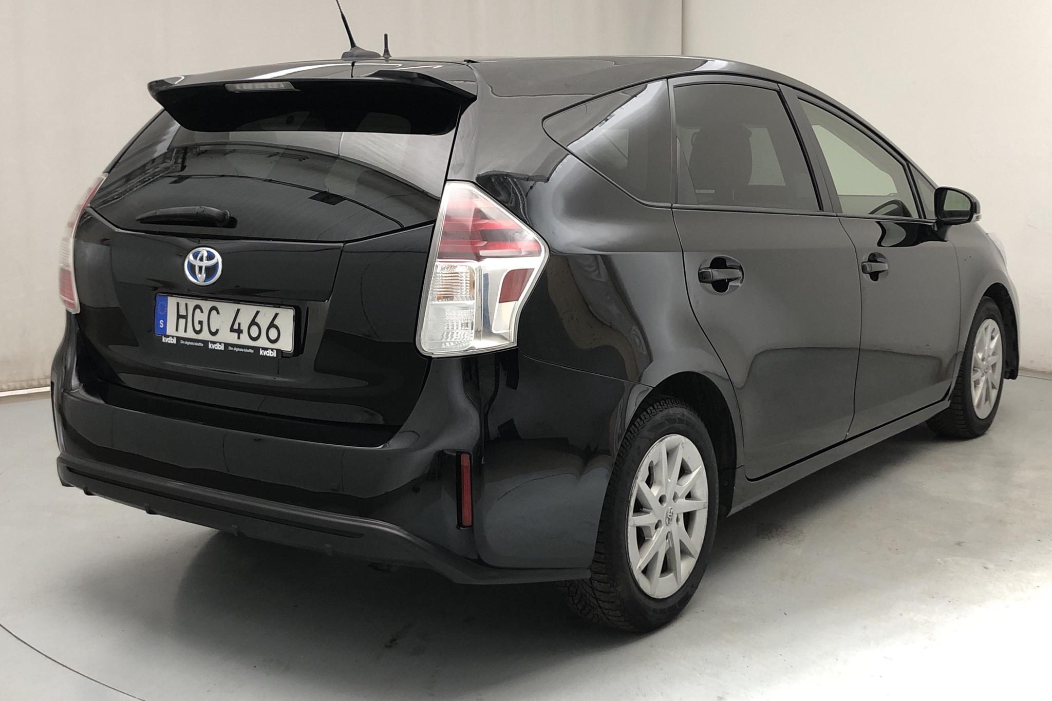 Toyota Prius+ 1.8 Hybrid (99hk) - 166 540 km - Automatic - black - 2017