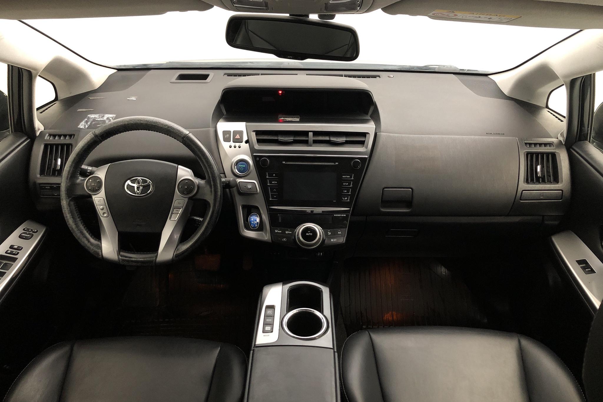 Toyota Prius+ 1.8 Hybrid (99hk) - 16 654 mil - Automat - svart - 2017