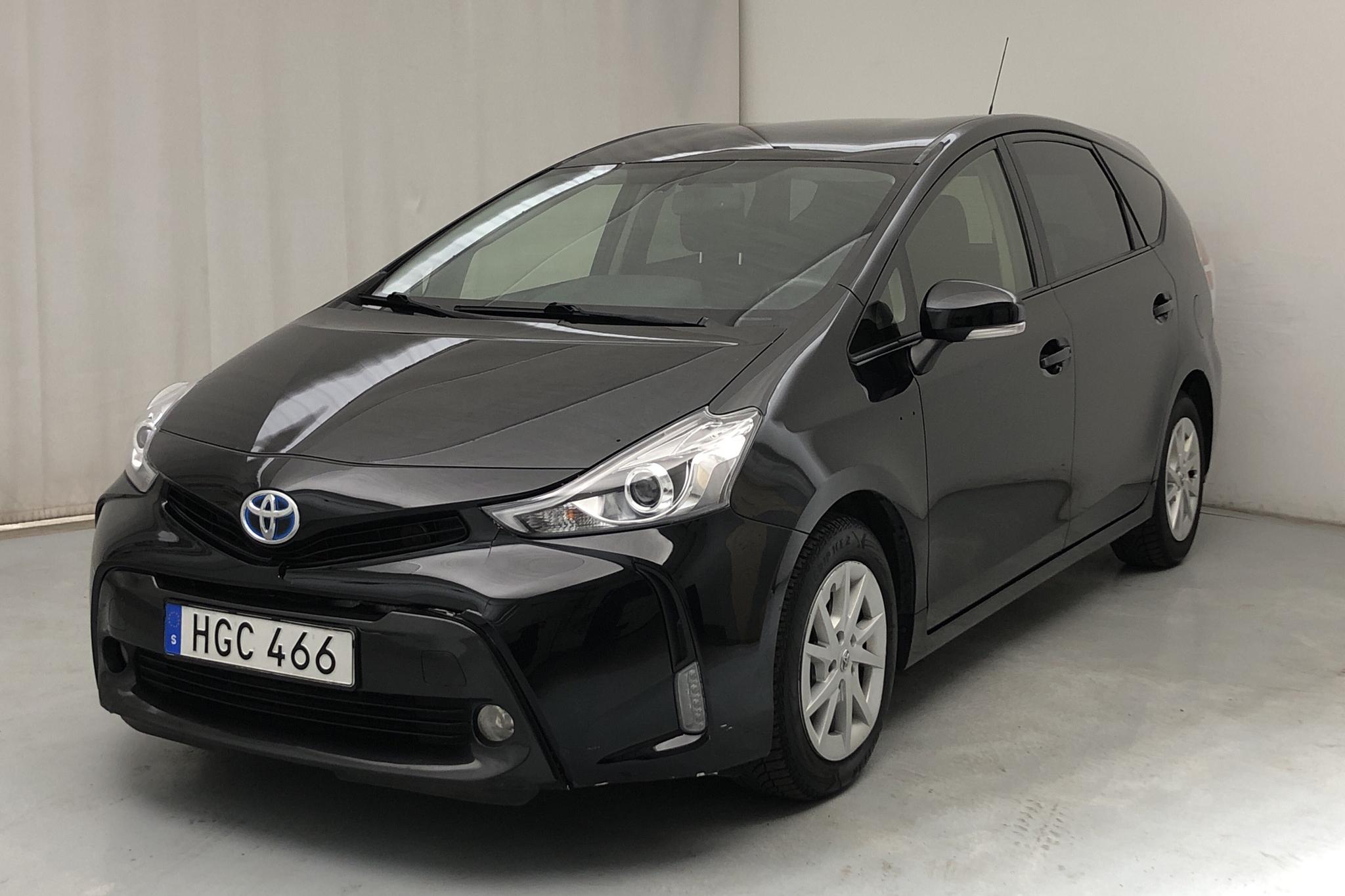 Toyota Prius+ 1.8 Hybrid (99hk) - 166 540 km - Automatic - black - 2017