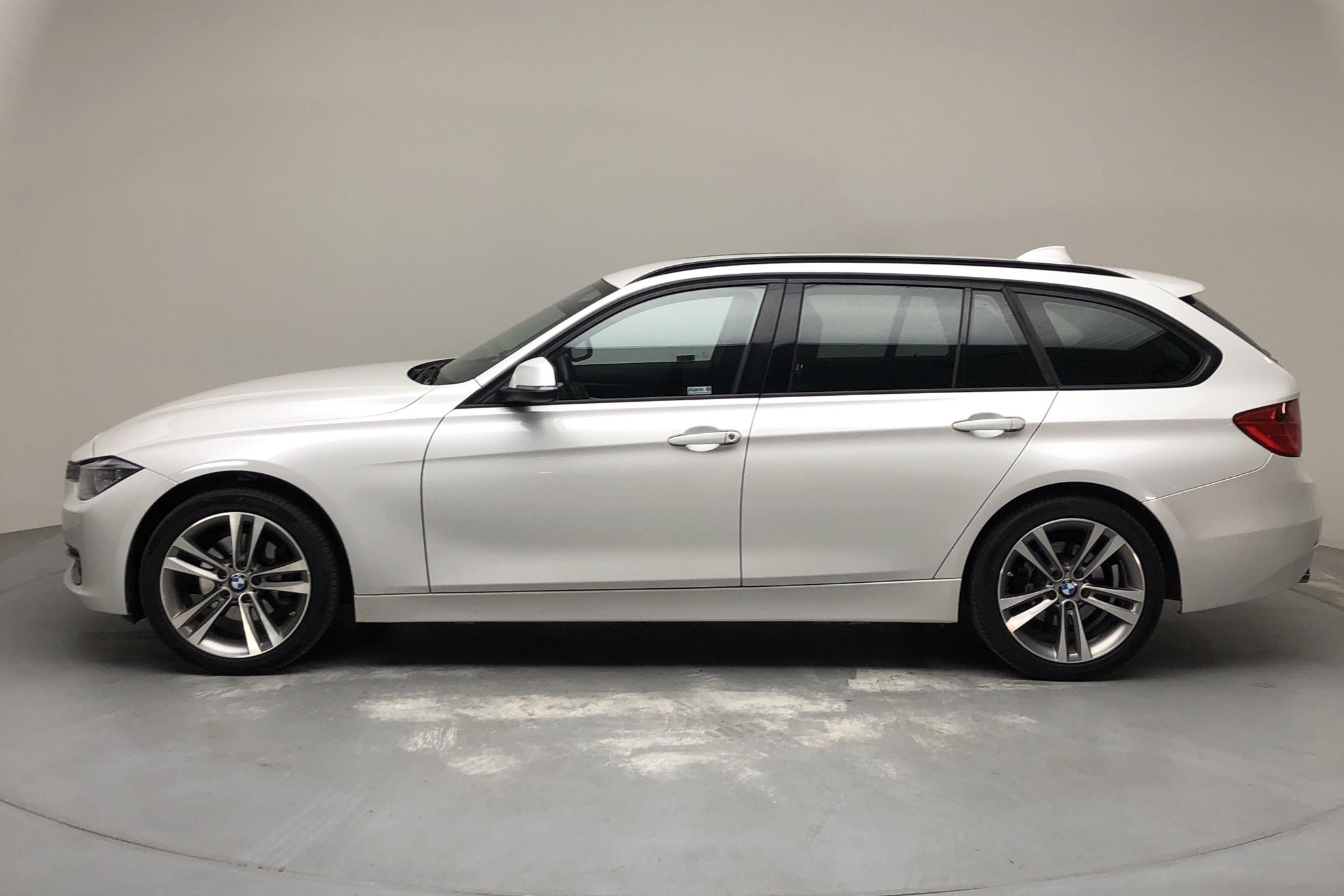 BMW 320d xDrive Touring, F31 (184hk) - 14 448 mil - Automat - vit - 2015