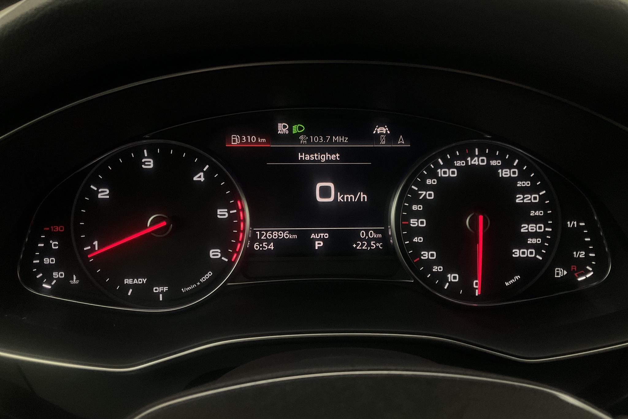 Audi A6 Avant 40 TDI quattro (204hk) - 126 900 km - Automatic - white - 2019