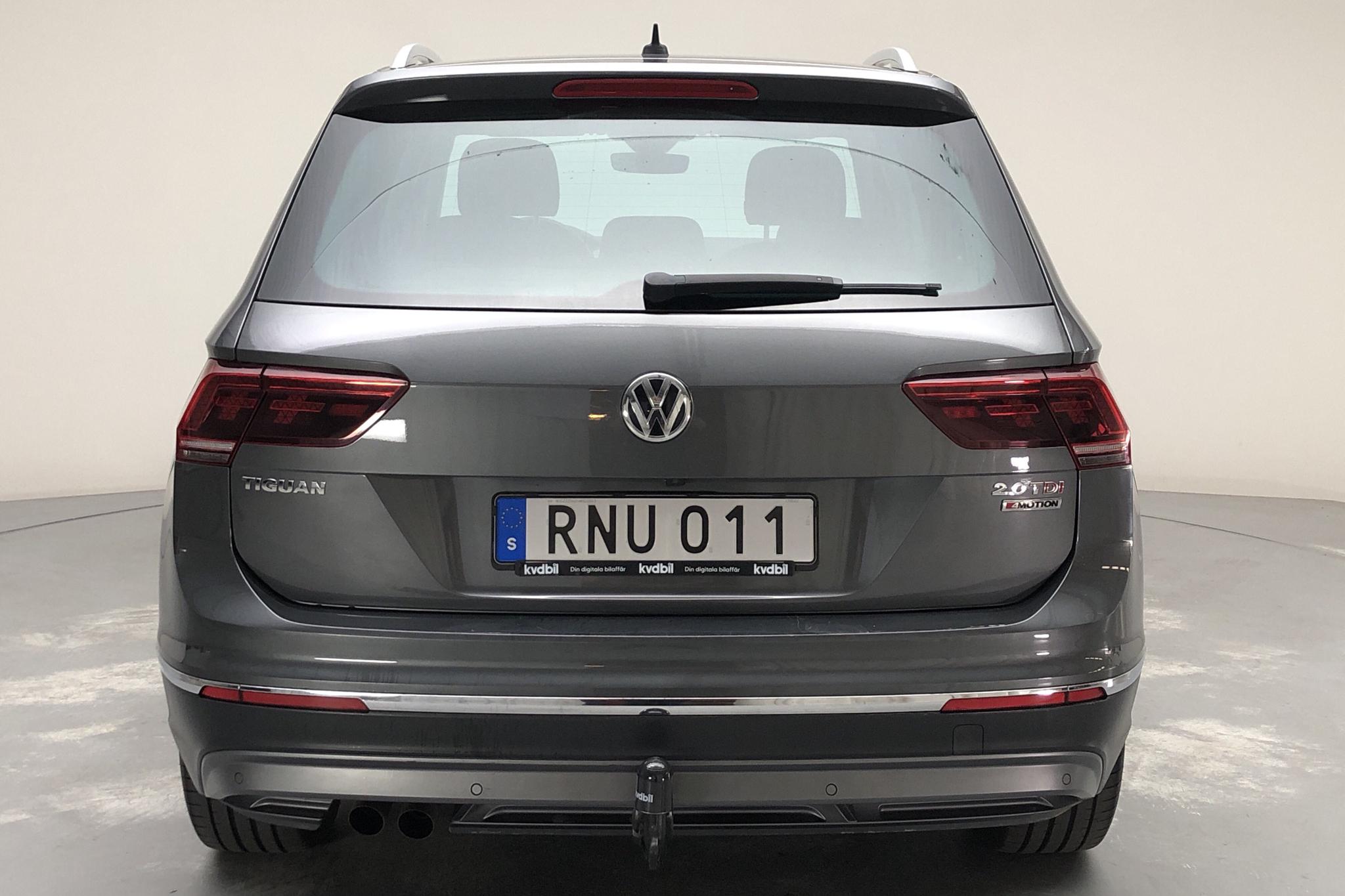 VW Tiguan 2.0 TDI 4MOTION (190hk) - 108 730 km - Automatic - silver - 2017