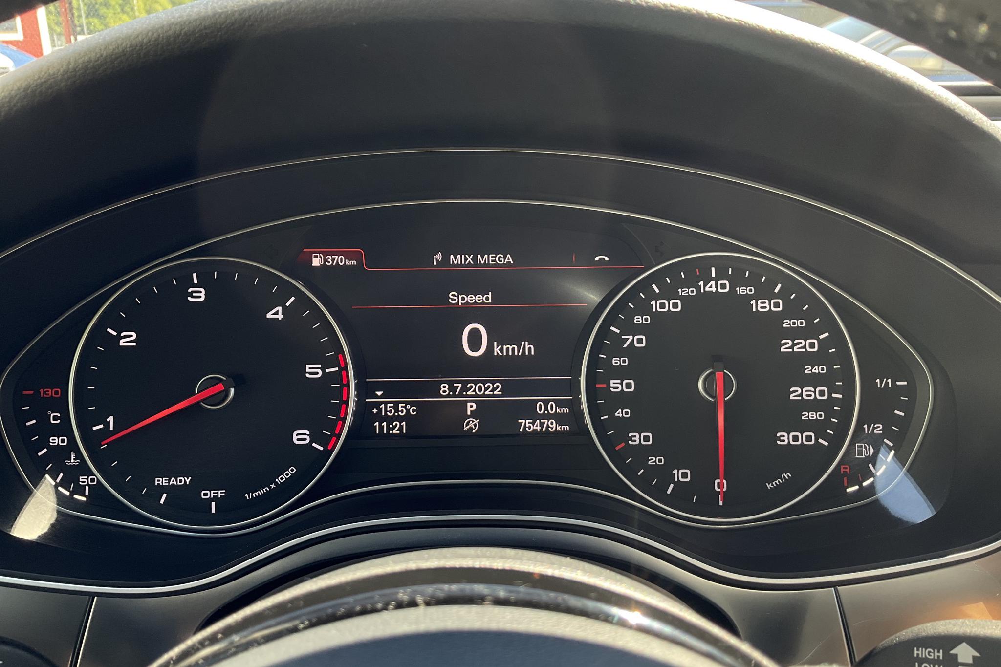 Audi A6 2.0 TDI Avant quattro (190hk) - 75 480 km - Automatic - black - 2017