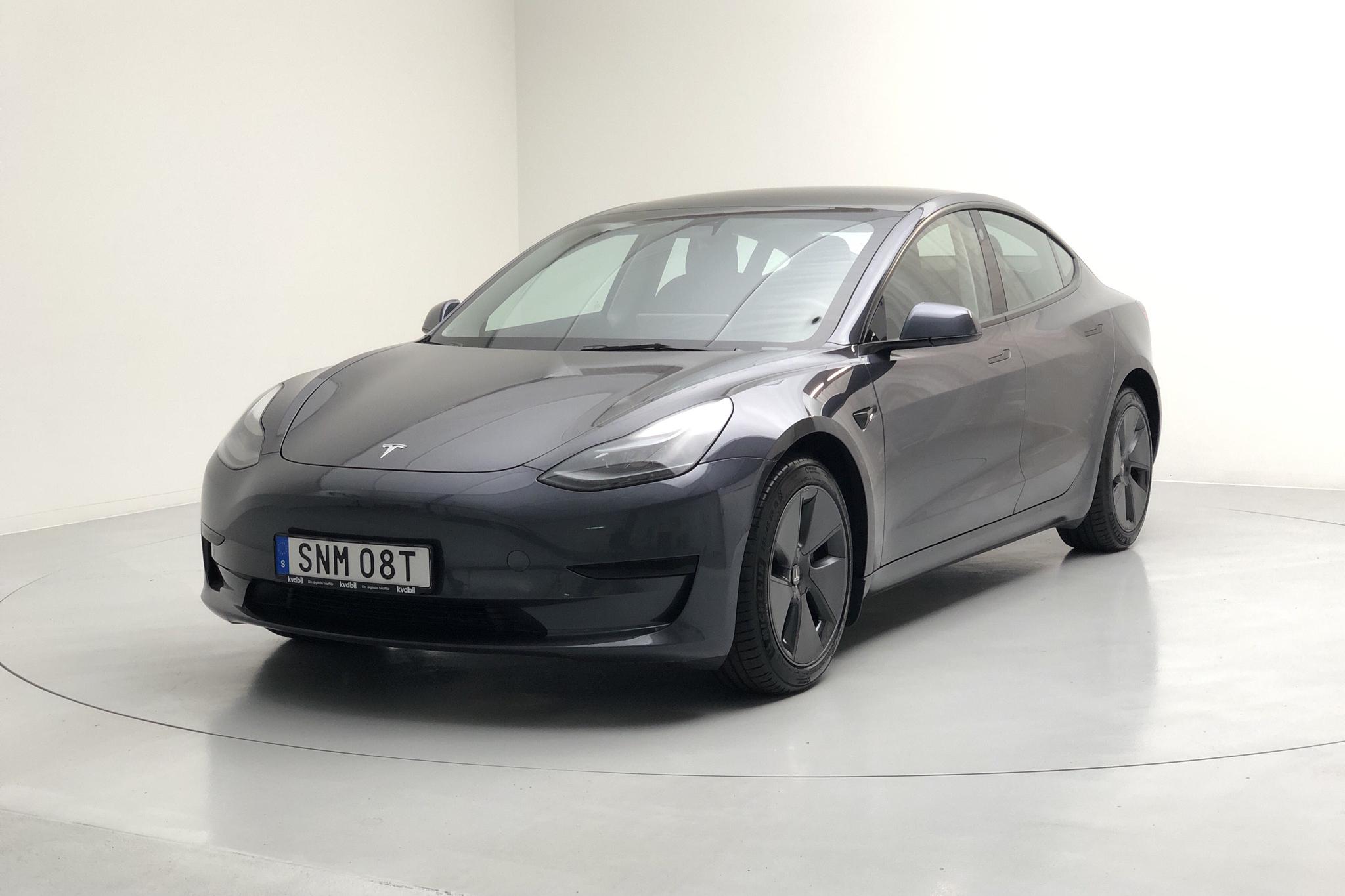 Tesla Model 3 Standard Range RWD - 1 524 mil - Automat - grå - 2021